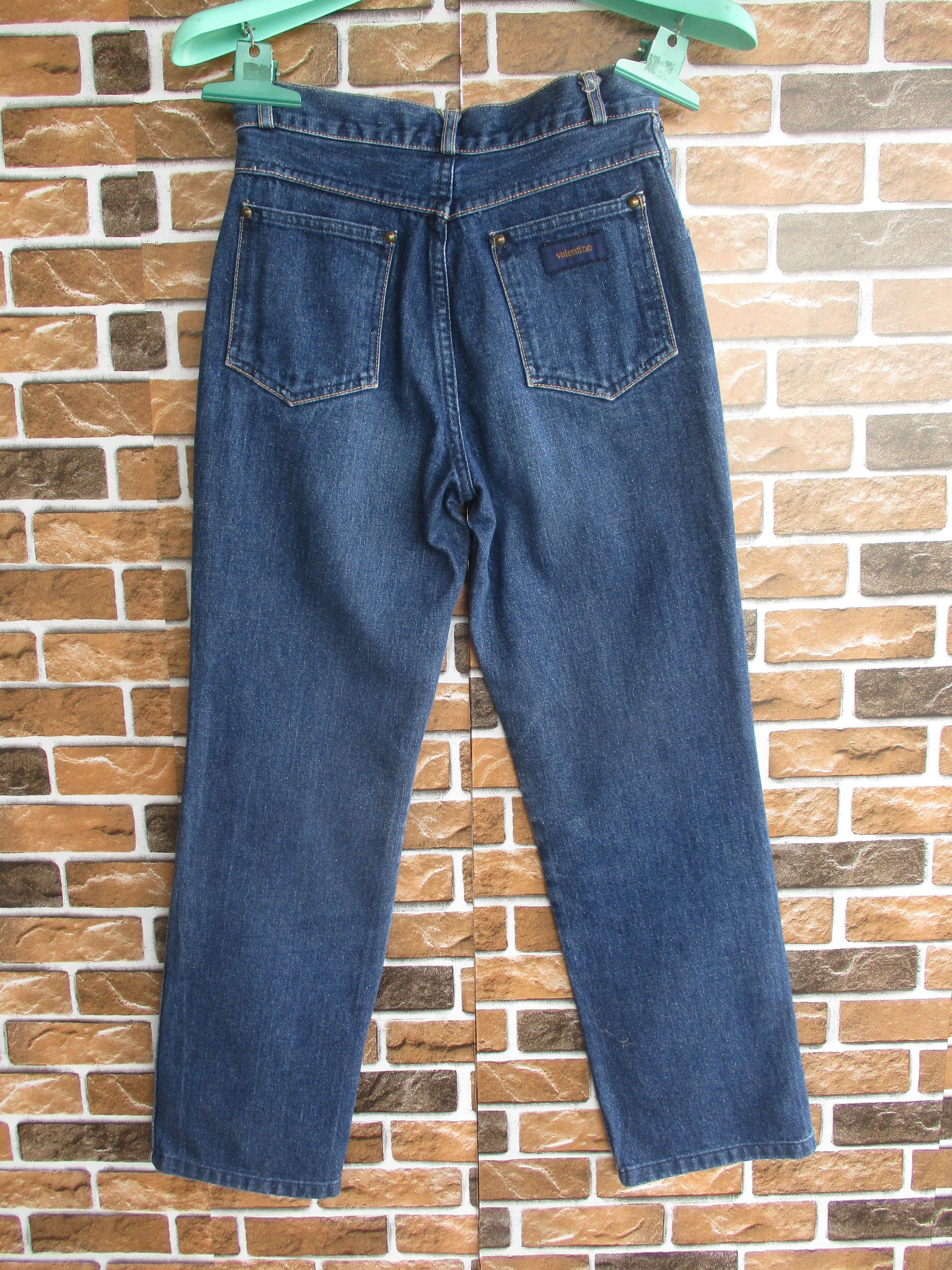 Valentino × Vintage Valentino Garavani Viva Size 6 Jeans Talon Zipper W25 L27.5 Size 28" / US 6 / IT 42 - 2 Thumbnail