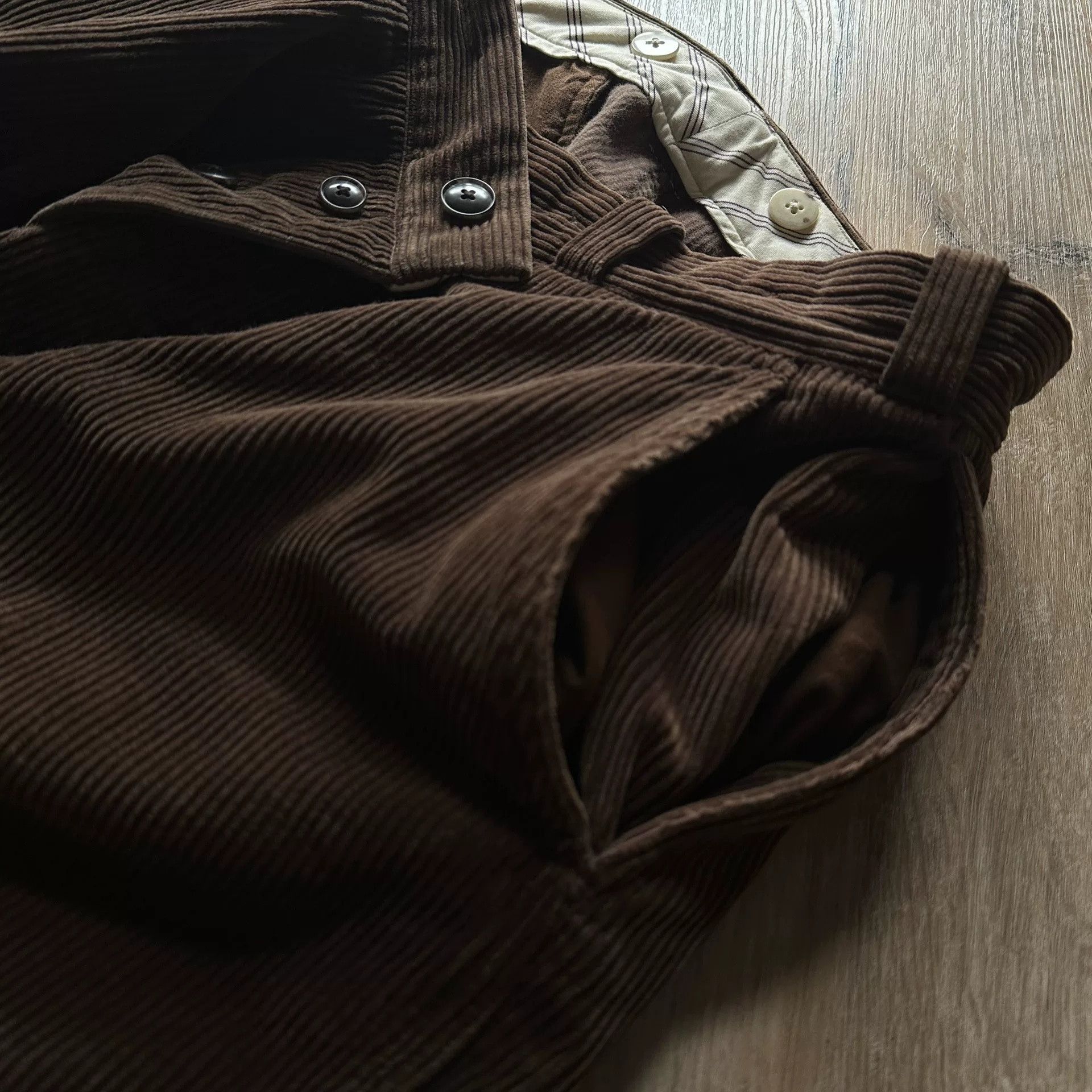 Old Joe OLD JOE Distressed Corduroy Pants Size US 32 / EU 48 - 4 Thumbnail