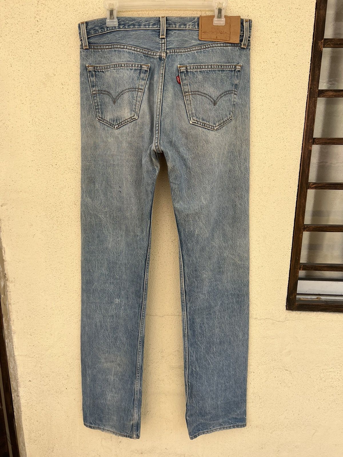Levi's Vintage Levi's 501 Jeans Ripped Distressed Patchwork Denim Size US 33 - 14 Thumbnail