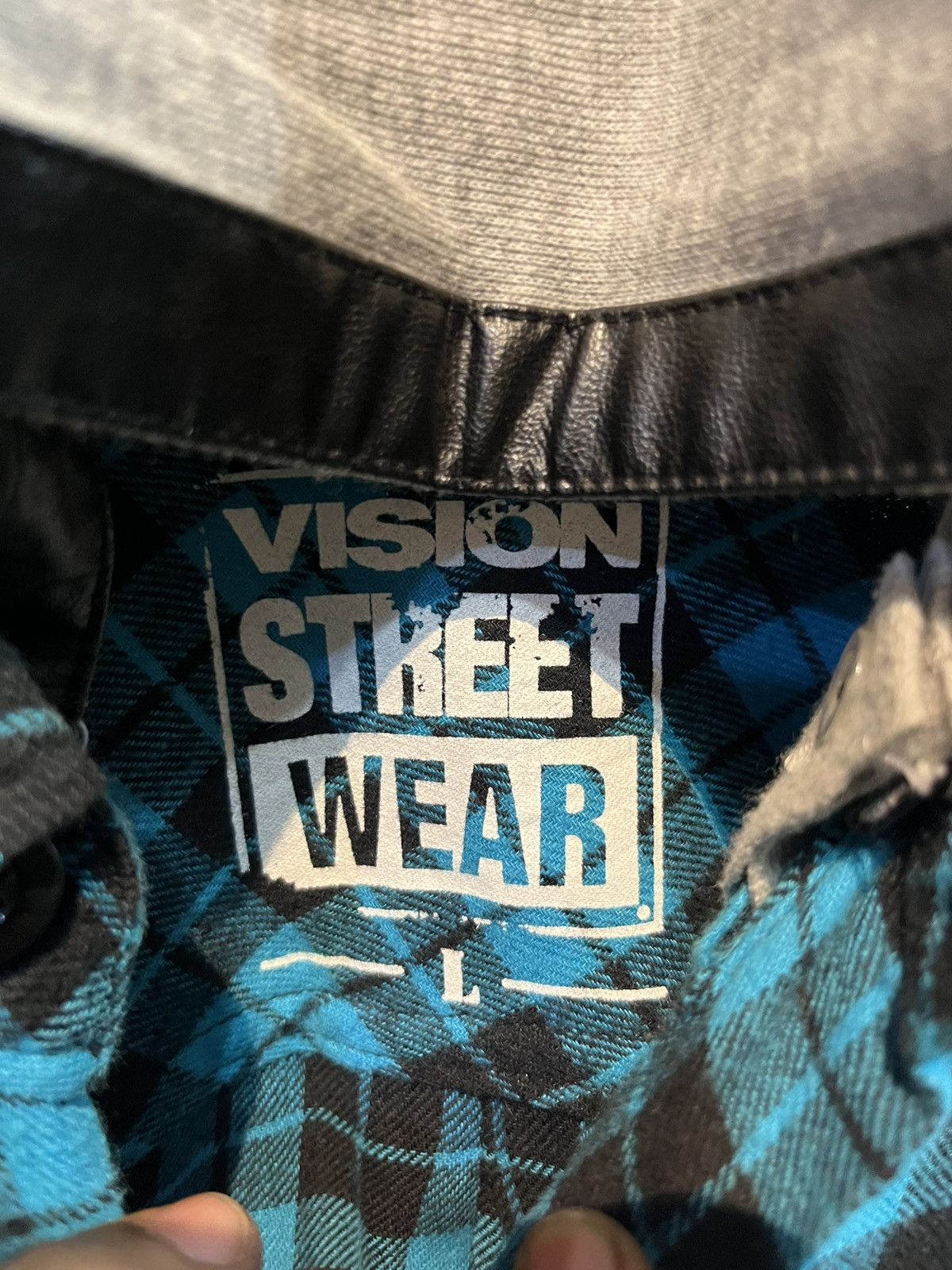Vision Streetwear Vintage flannel vision street wear 90s button ups shirt Size US M / EU 48-50 / 2 - 5 Thumbnail