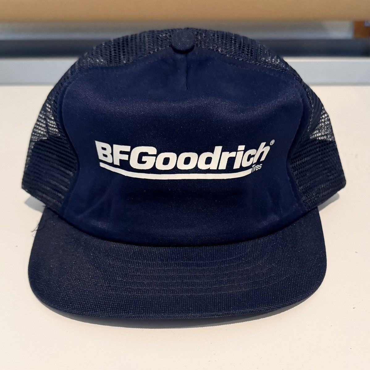 Swingster Vintage BF Goodrich Trucker Hat 80s Made In USA Racing Size ONE SIZE - 1 Thumbnail