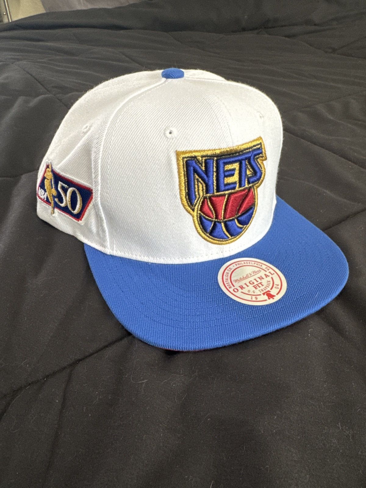 Vintage BROOKLYN NETS ORIGINAL FIT SNAPBACK WITH SIDEPATCH Size ONE SIZE - 1 Thumbnail