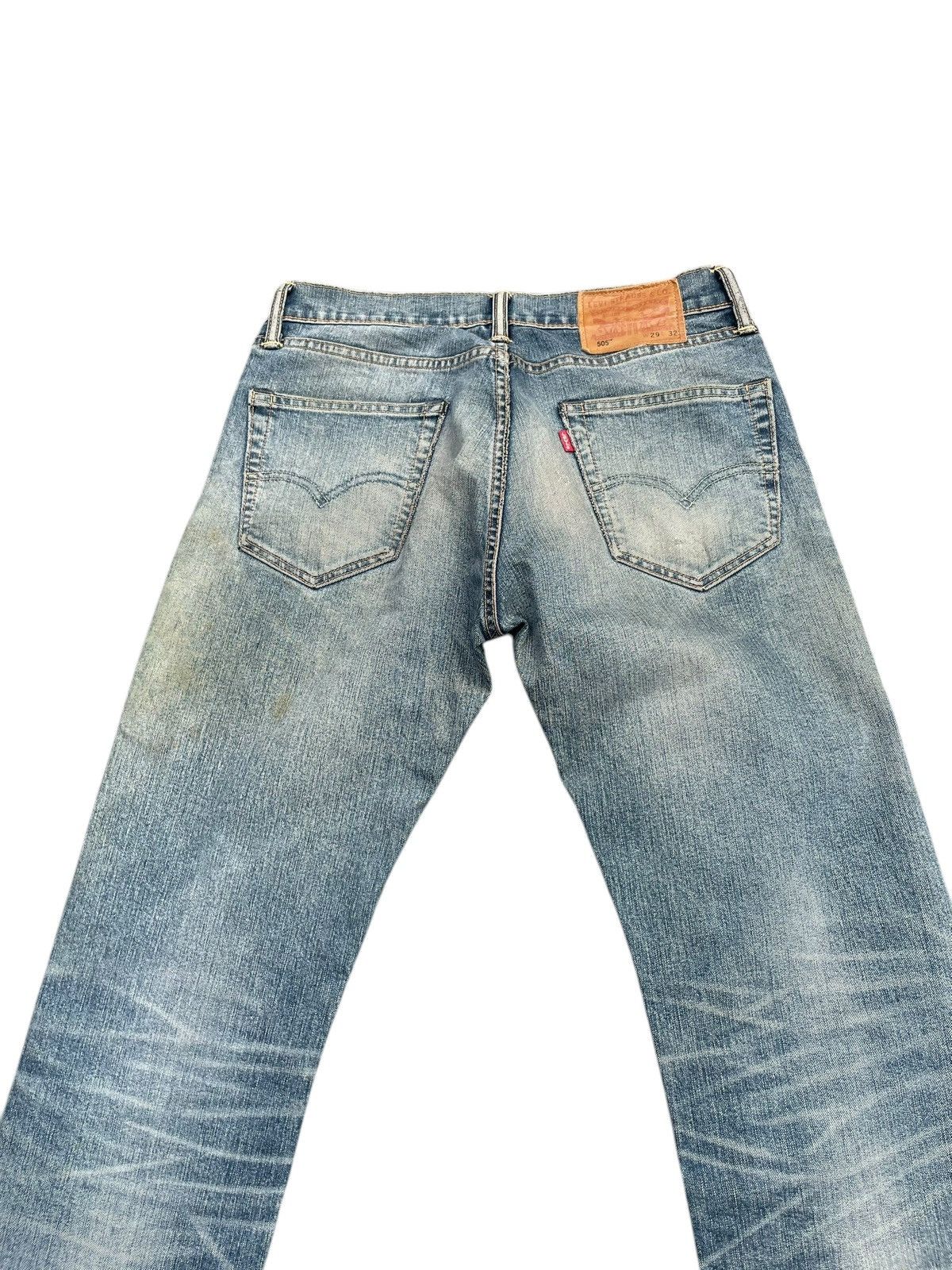 Levi's Levi’s 505 Distresed Denim Size US 31 - 11 Thumbnail