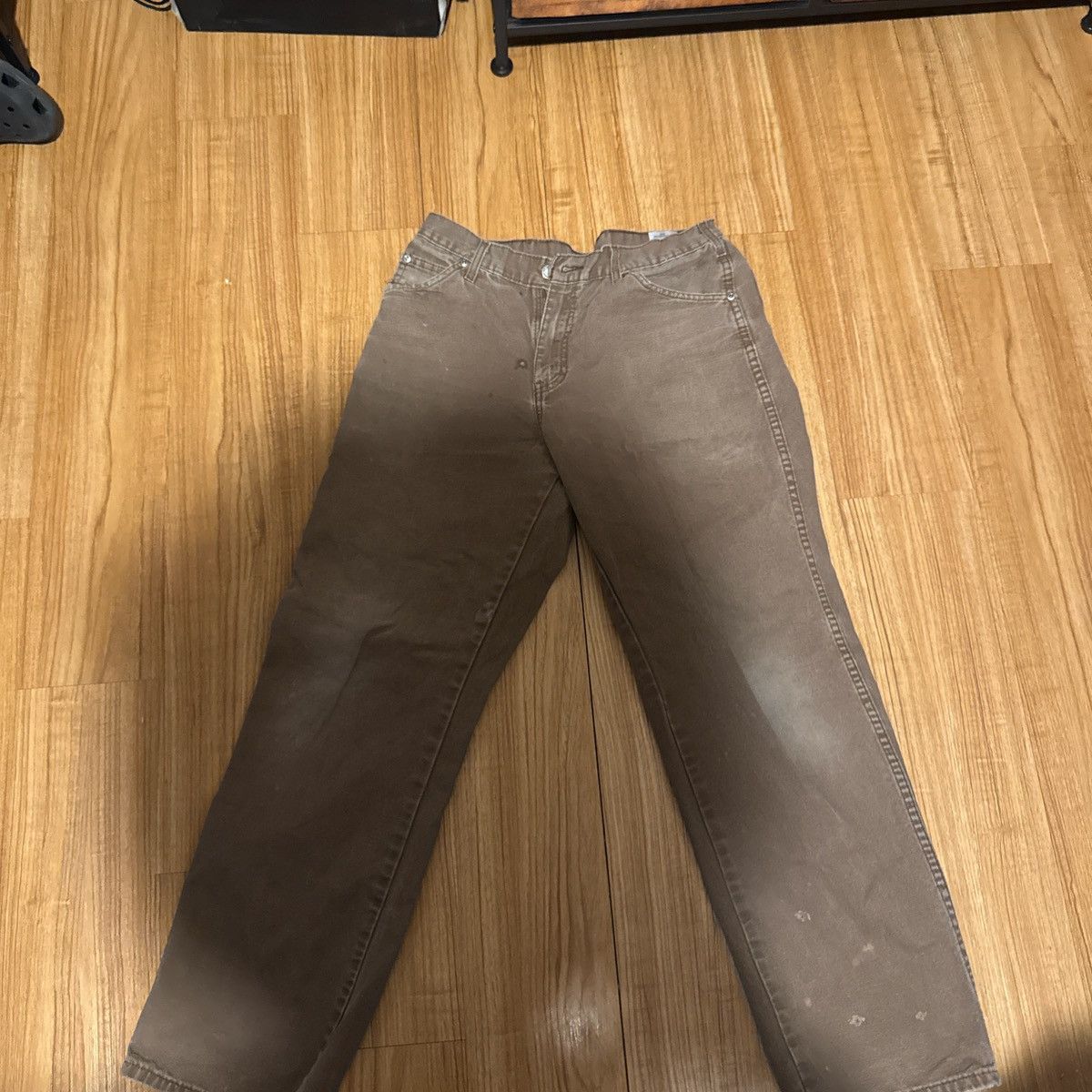 Dickies Denim dickies vintage work jeans Size US 33 - 1 Thumbnail