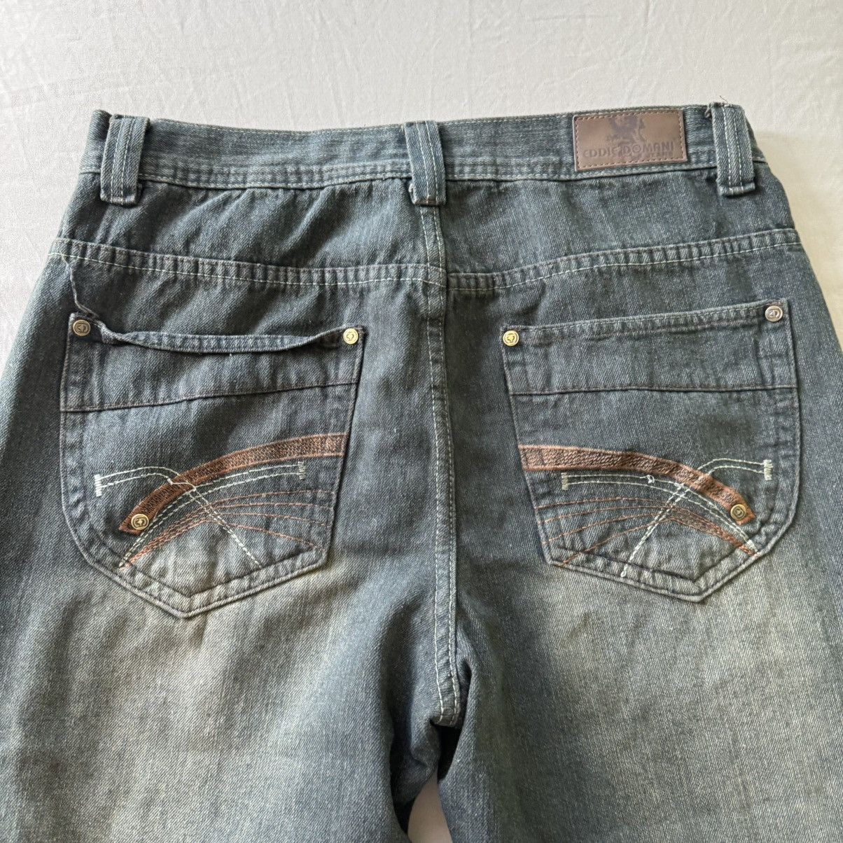 Designer × Vintage Vintage Y2K Eddie Domani Culotte Jeans Size US 34 / EU 50 - 5 Thumbnail