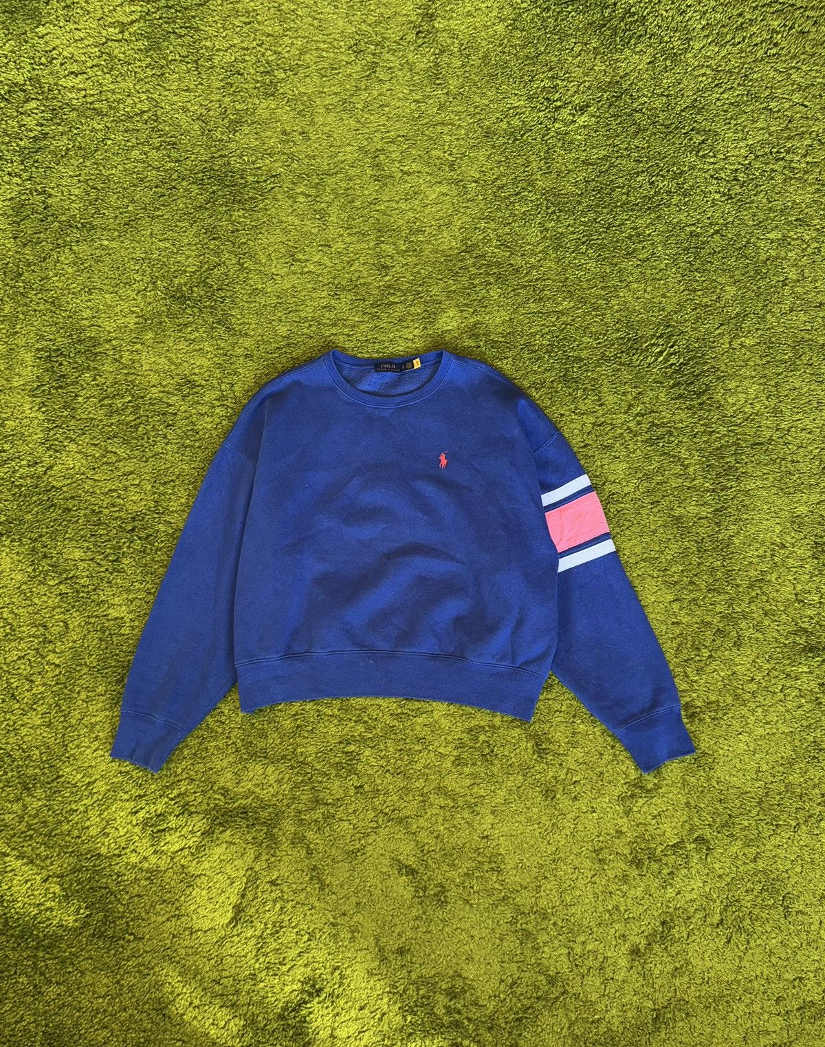 Polo Ralph Lauren × Ralph Lauren Polo Ralph Lauren big logo sweatshirt Y2K style Size S / US 4 / IT 40 - 2 Thumbnail
