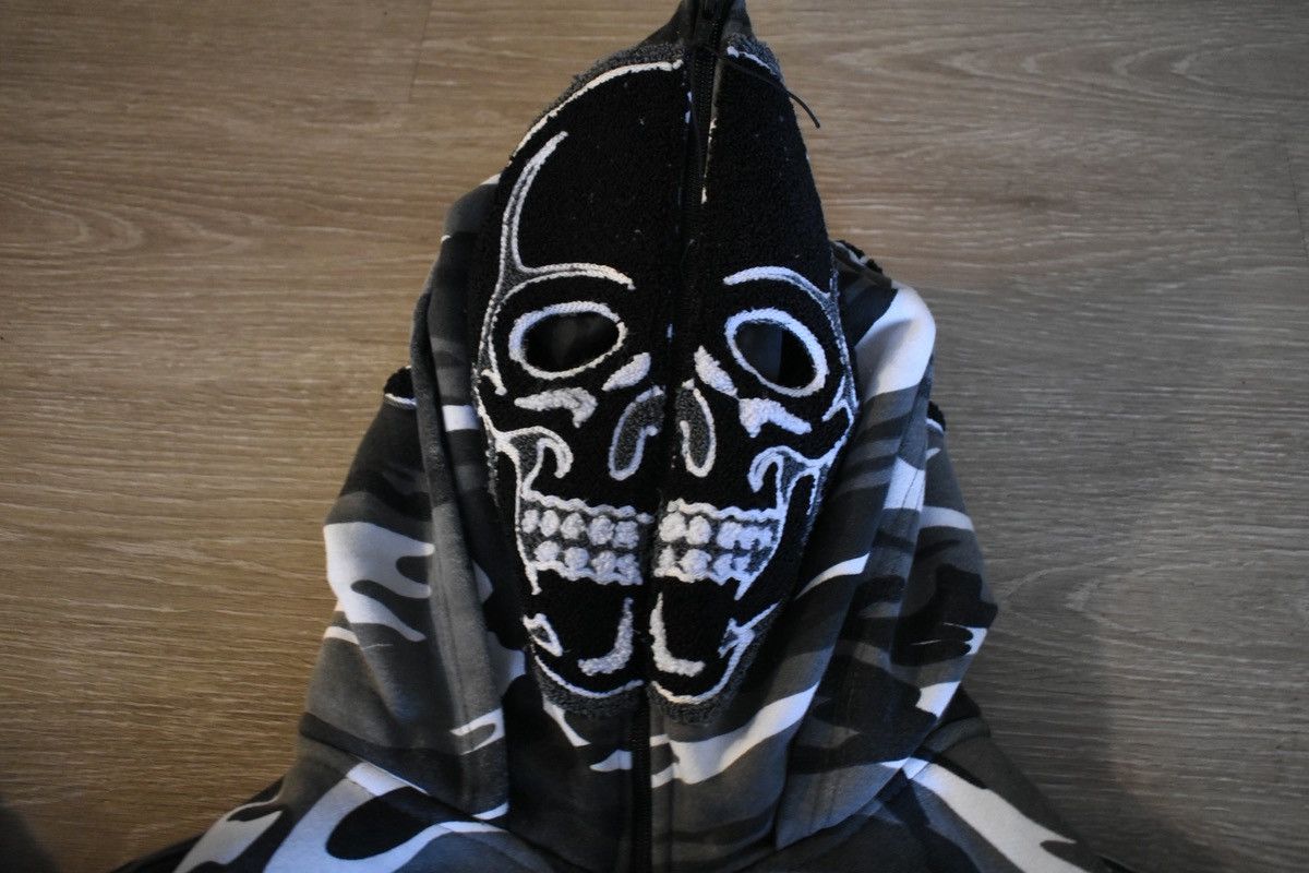 Other Skull Design, Focused Zip Up Hoodie Size US XS / EU 42 / 0 - 6 Thumbnail