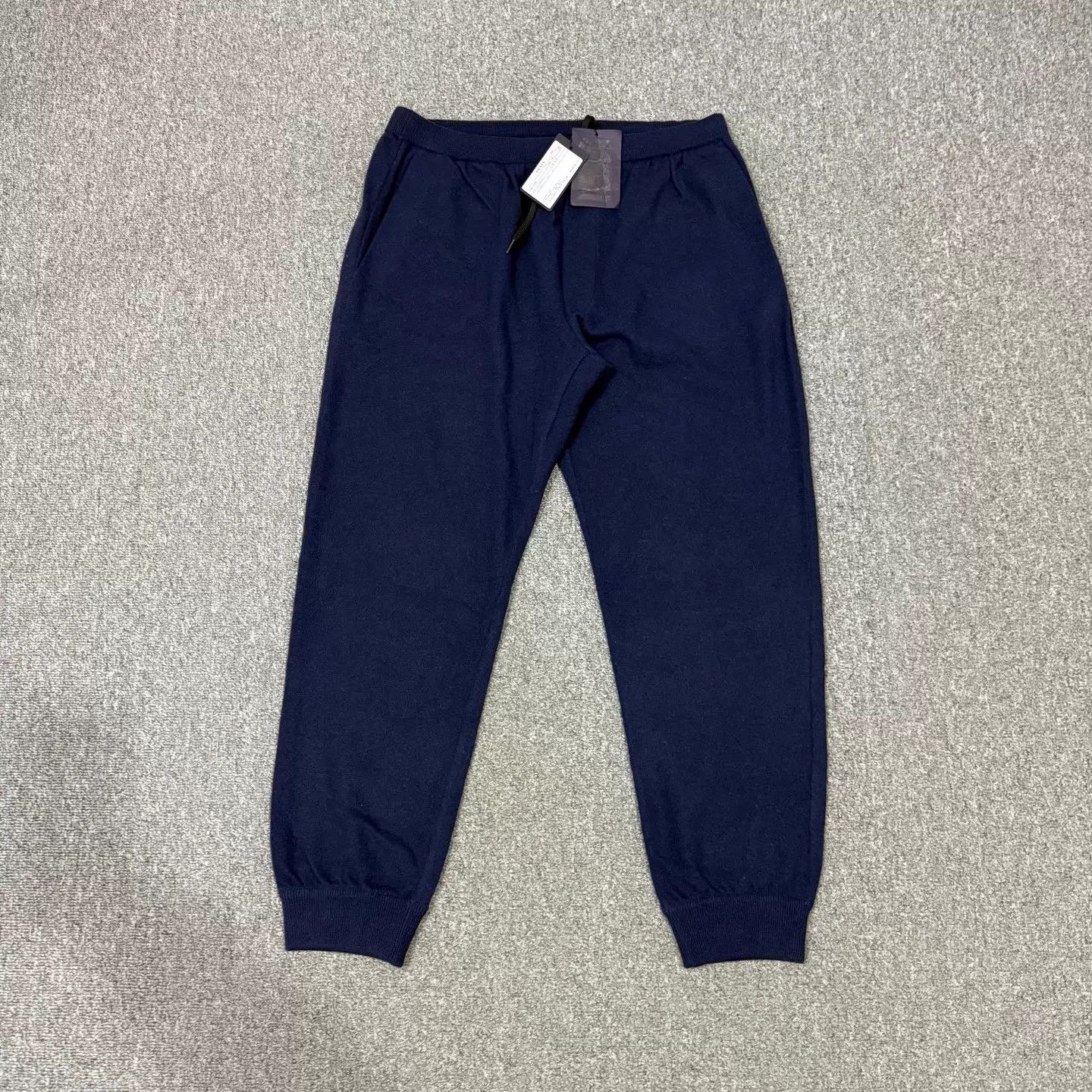 Prada Prada navy blue wool Triangle Logo chinos NWT 52 Size US 36 / EU 52 - 1 Thumbnail