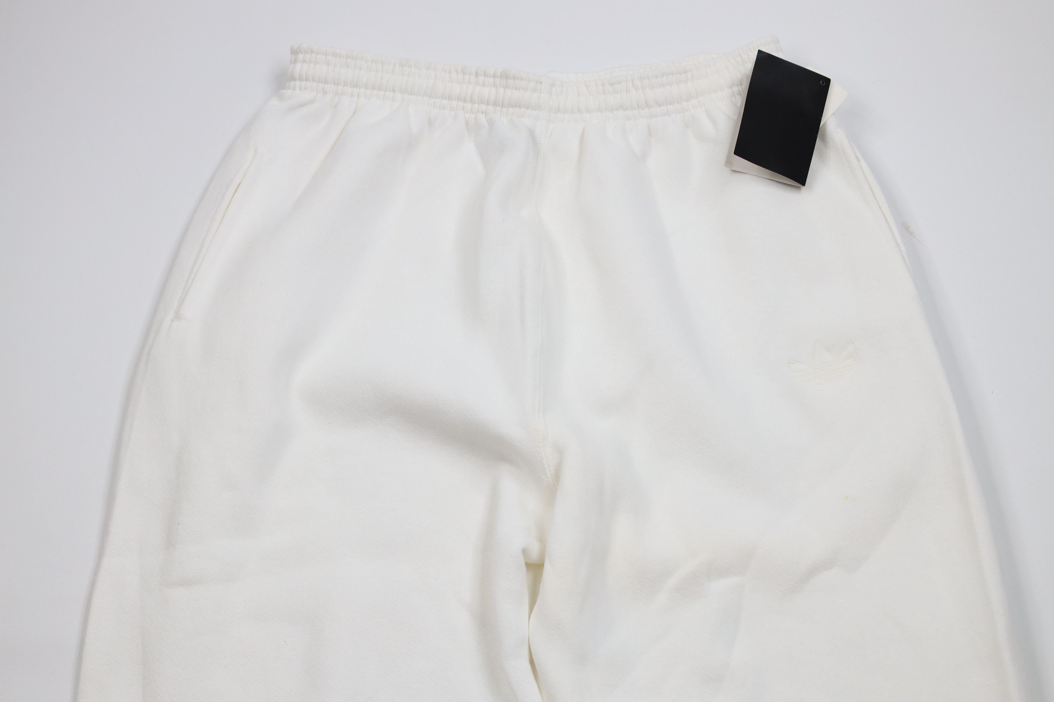 Adidas Deadstock Vintage 90s Adidas Sweatpants Joggers White USA Size US 36 / EU 52 - 2 Thumbnail