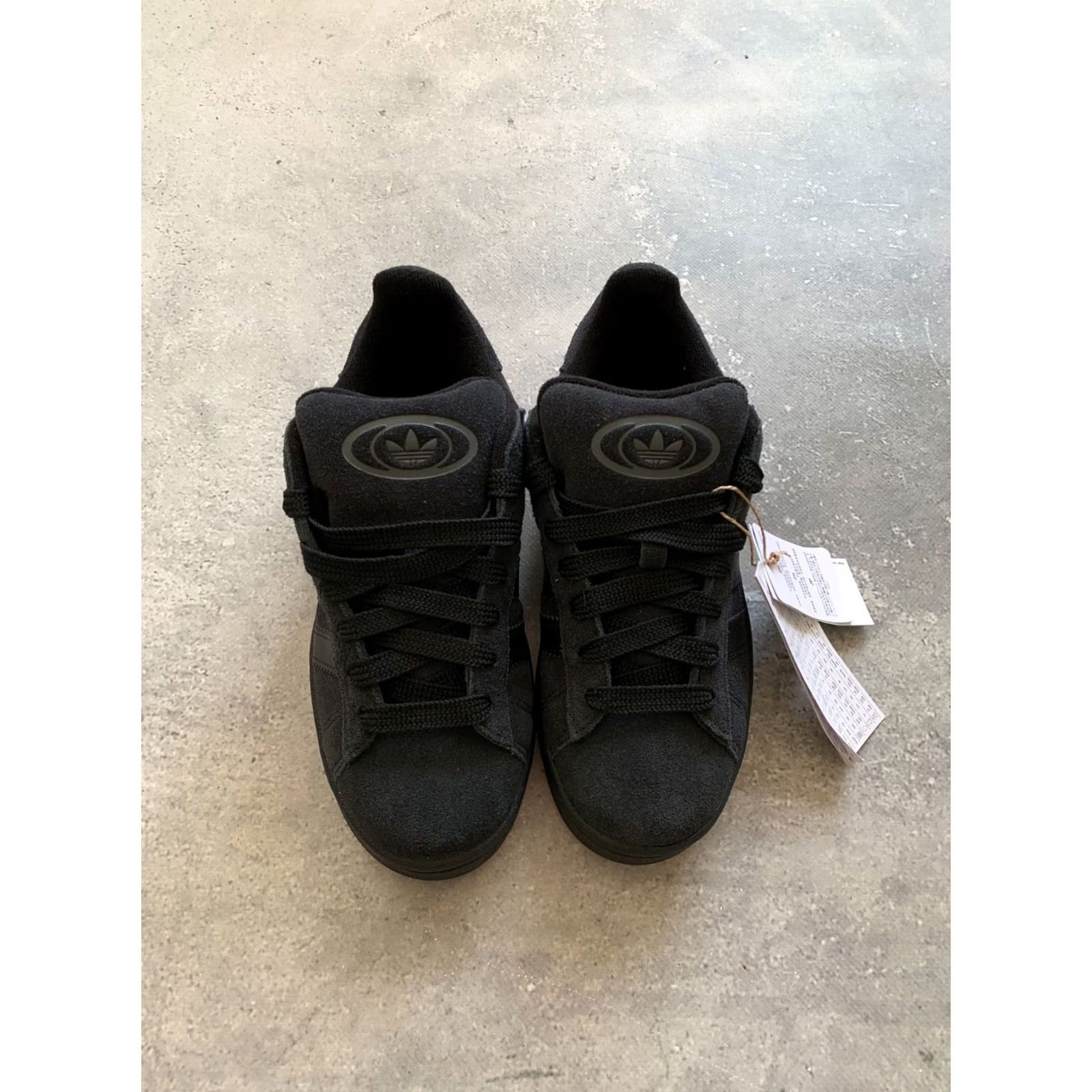 Adidas ADIDAS Campus Sneaker Women US 6, UK 5 1/2, EUR 38 2/3, 245 mm Black Suede Low Top 2024 Campus Model Shoes Size US 6 / IT 36 - 3 Thumbnail