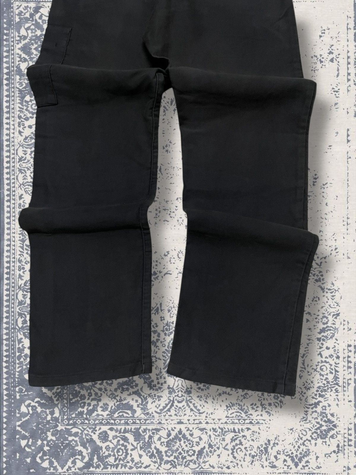 Yohji Yamamoto Vintage 1990s Designer Japan Yohji Yamamoto Suede Cargo Pant Size US 29 - 11 Thumbnail