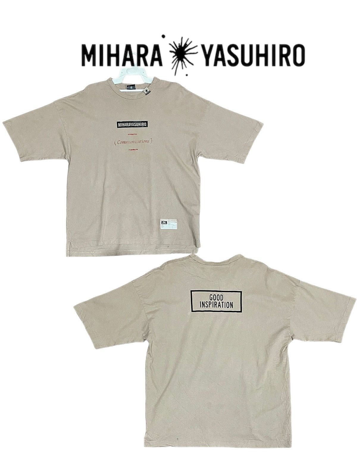 Miharayasuhiro Good Inspiration Boxy Baggy Tee