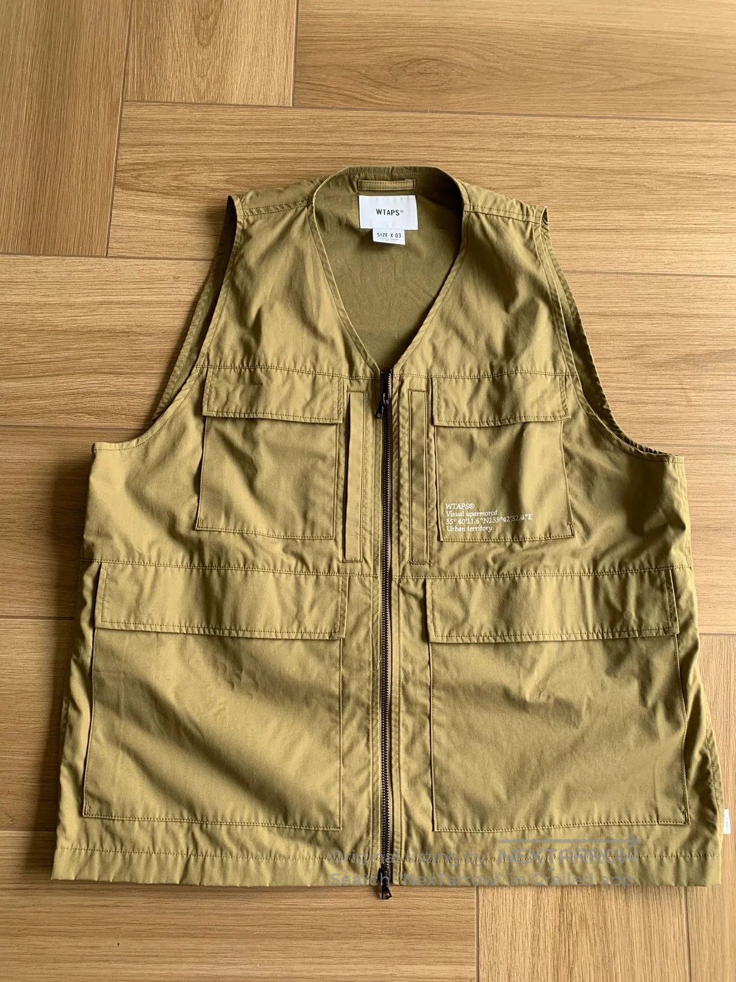Wtaps WTAPS 18ss REP Utility Cargo Vest | Grailed