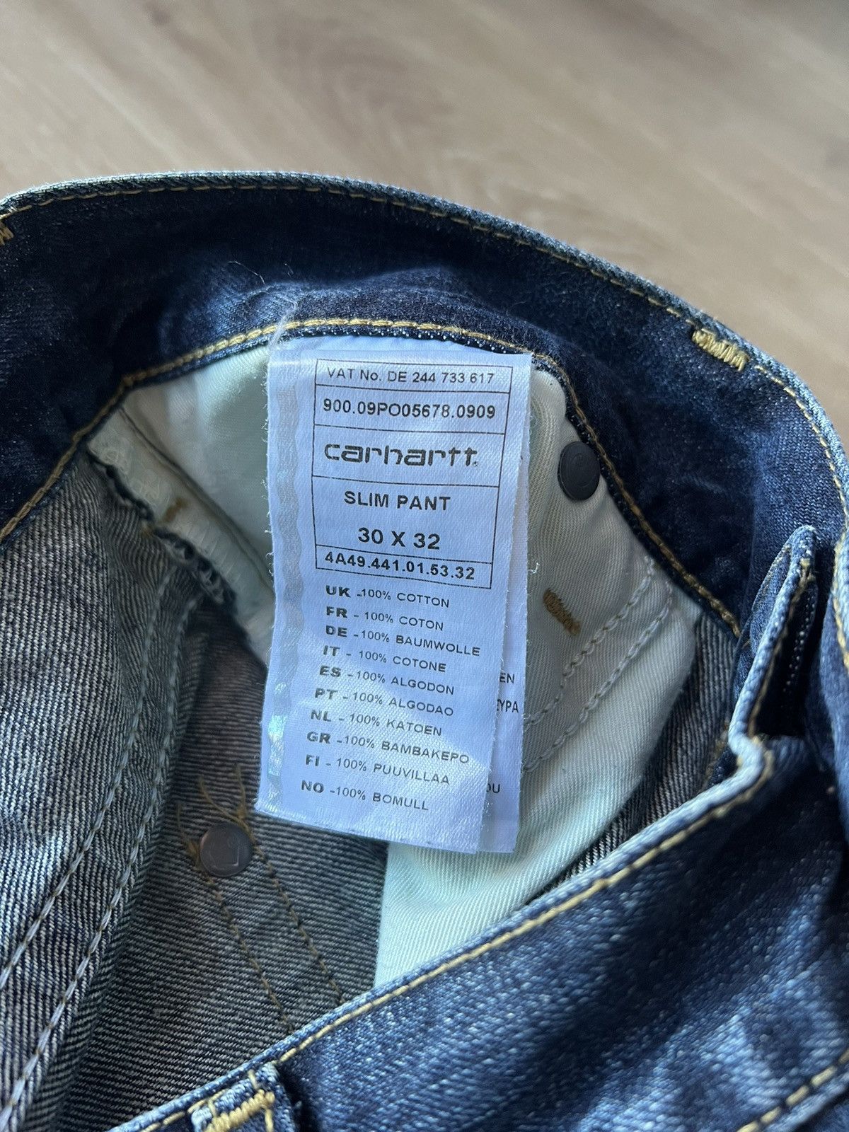 Carhartt Carhartt Denim Pants Size US 38 / EU 54 - 4 Thumbnail