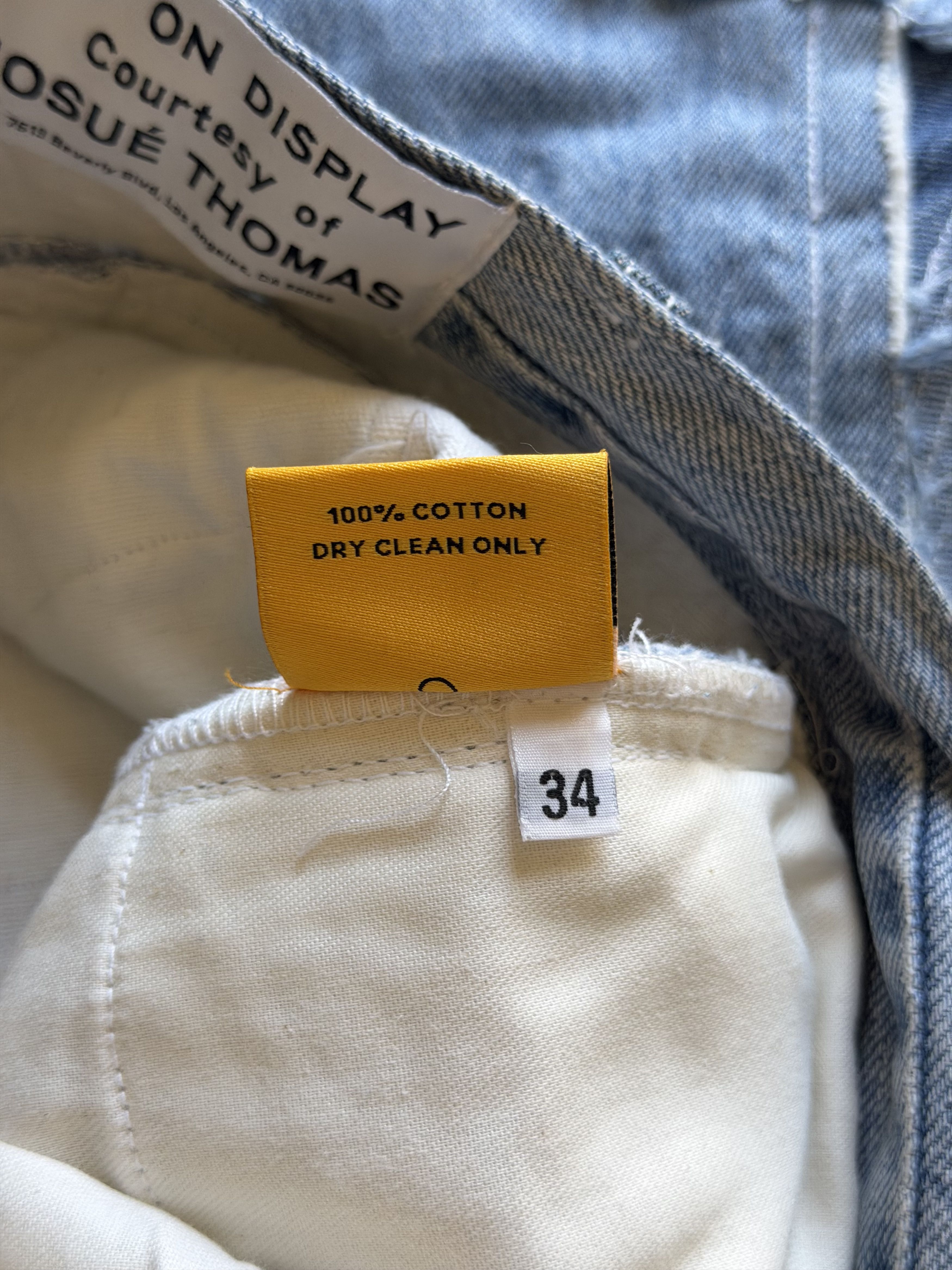 Gallery Dept. Gallery Dept. Logan Recycled Denim Jeans in Blue Size US 34 / EU 50 - 14 Thumbnail