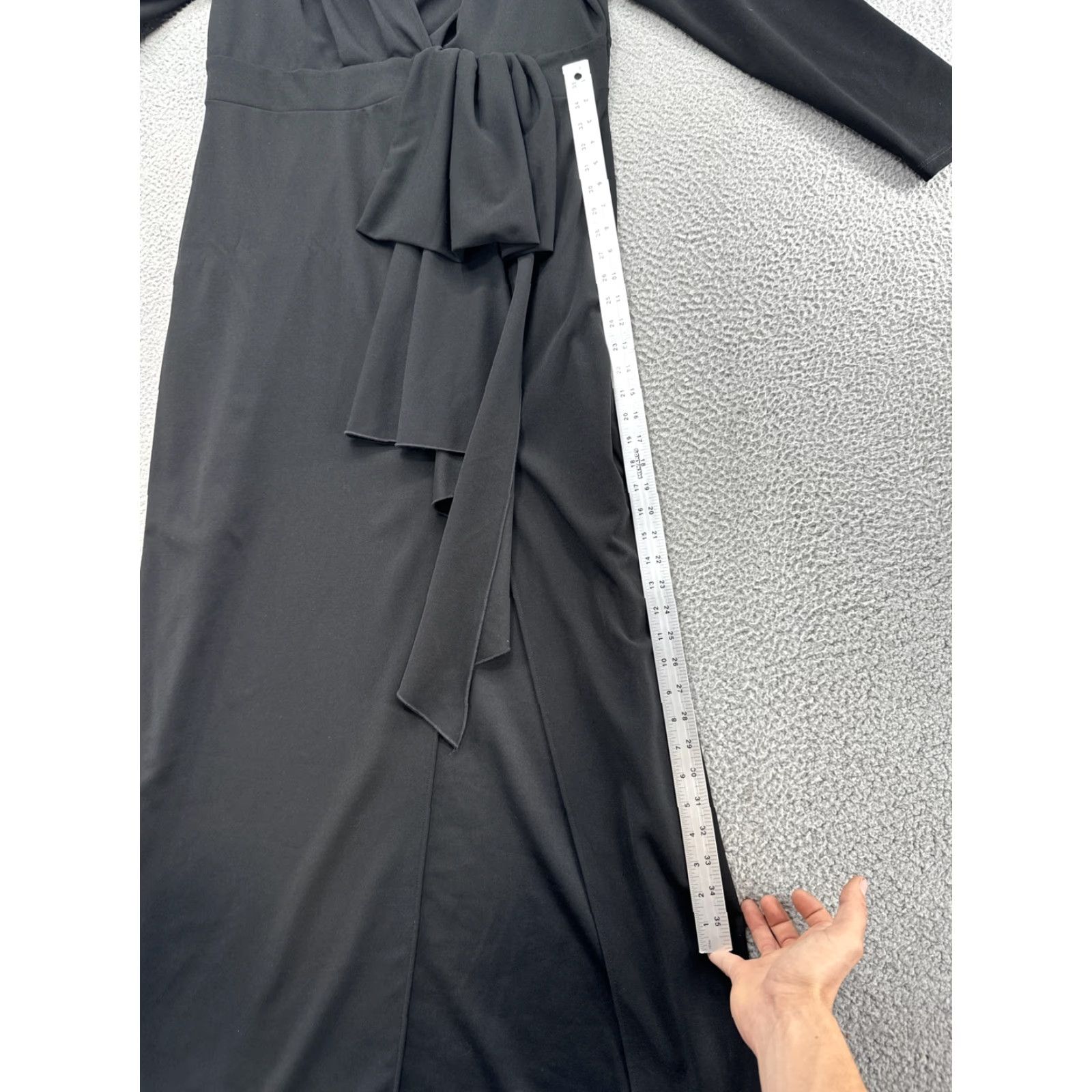 Fashion Nova Fashion Nova Dress Maxi Black Long Sleeve 2X Love Me Unconditionally NEW Size XXL / US 16-18 / IT 52-54 - 7 Thumbnail