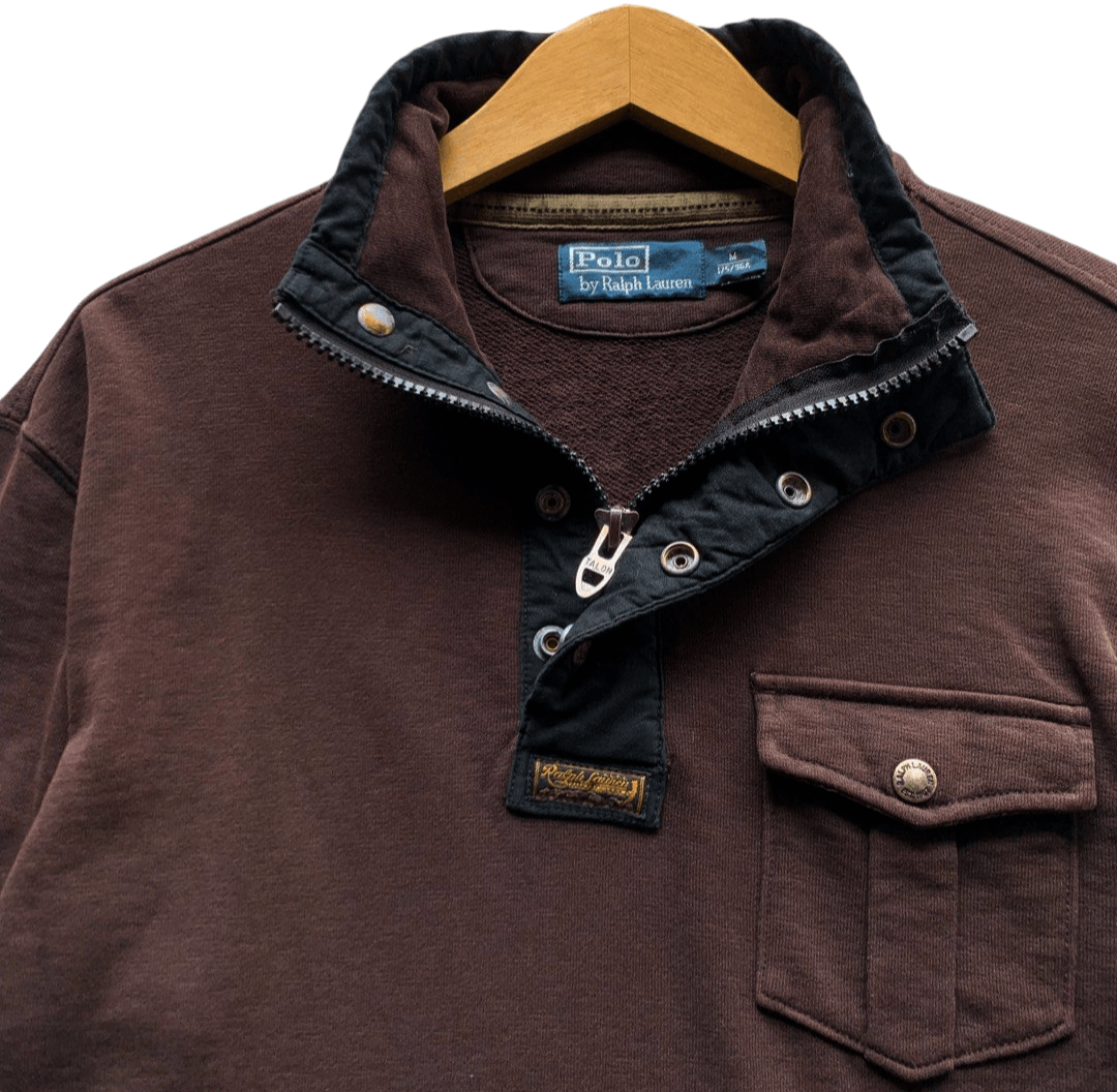 Polo Ralph Lauren Vintage Polo Ralph Lauren PRL Dark Brown Sweatshirt Size US M / EU 48-50 / 2 - 4 Thumbnail