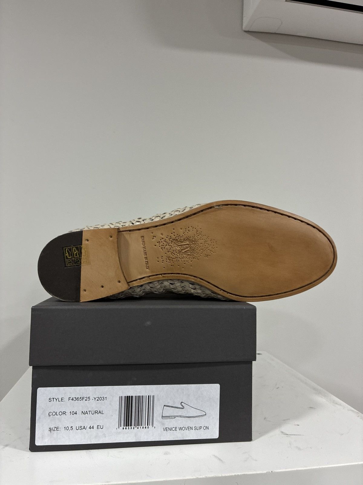 John Varvatos Venice Woven Slip On EU 44 USA 10.5 Size US 10.5 / EU 43-44 - 8 Thumbnail