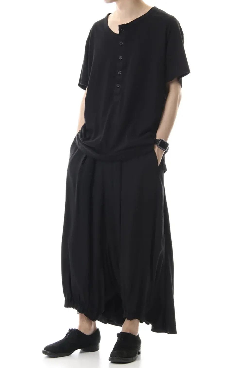 Yohji Yamamoto Yohji Yamamoto Pour Homme SS19 Wool Karasu Crow Pants Size US 34 / EU 50 - 5 Thumbnail