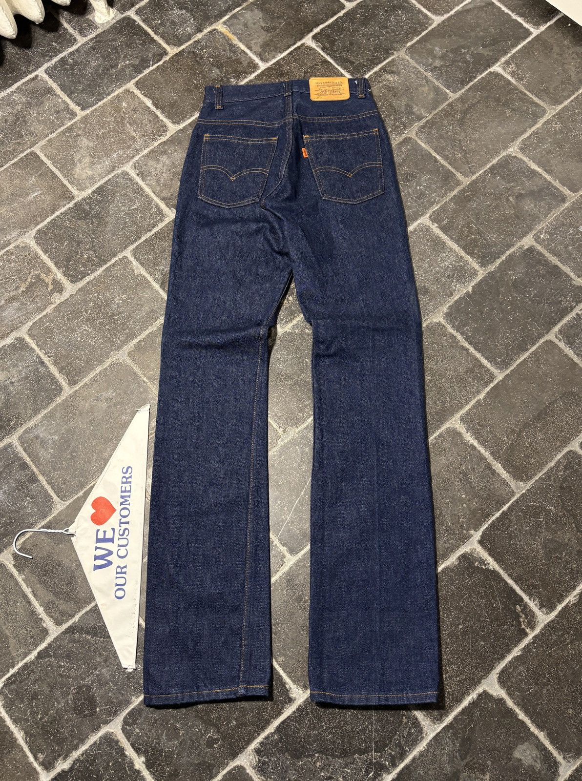 Levi's 1990’s Levi’s Orange Tab 506 Made in Canada Vintage Dark Wa Size 26" / US 2 / IT 38 - 19 Thumbnail
