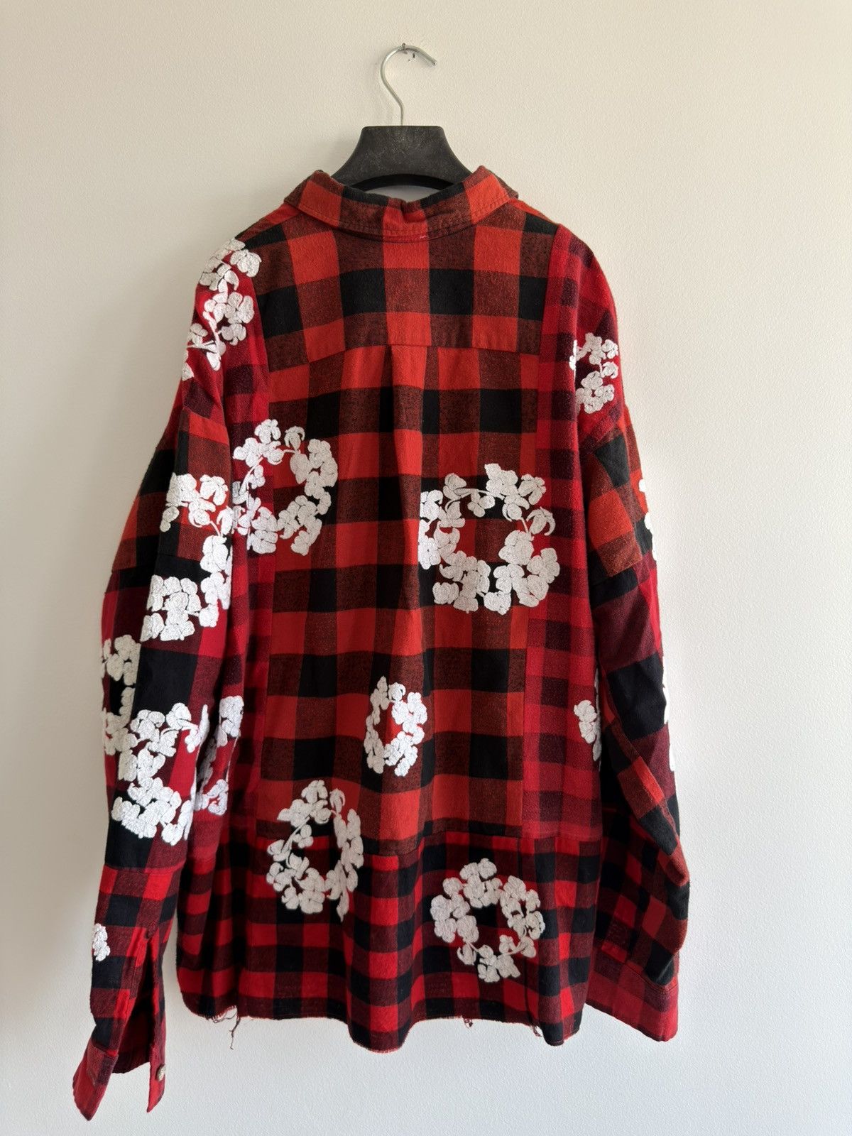 DENIM TEARS × READYMADE *RARE* DENIM TEARS X READYMADE JAPAN FLANNEL SHIRT RED SIZE2 Size US M / EU 48-50 / 2 - 16 Thumbnail