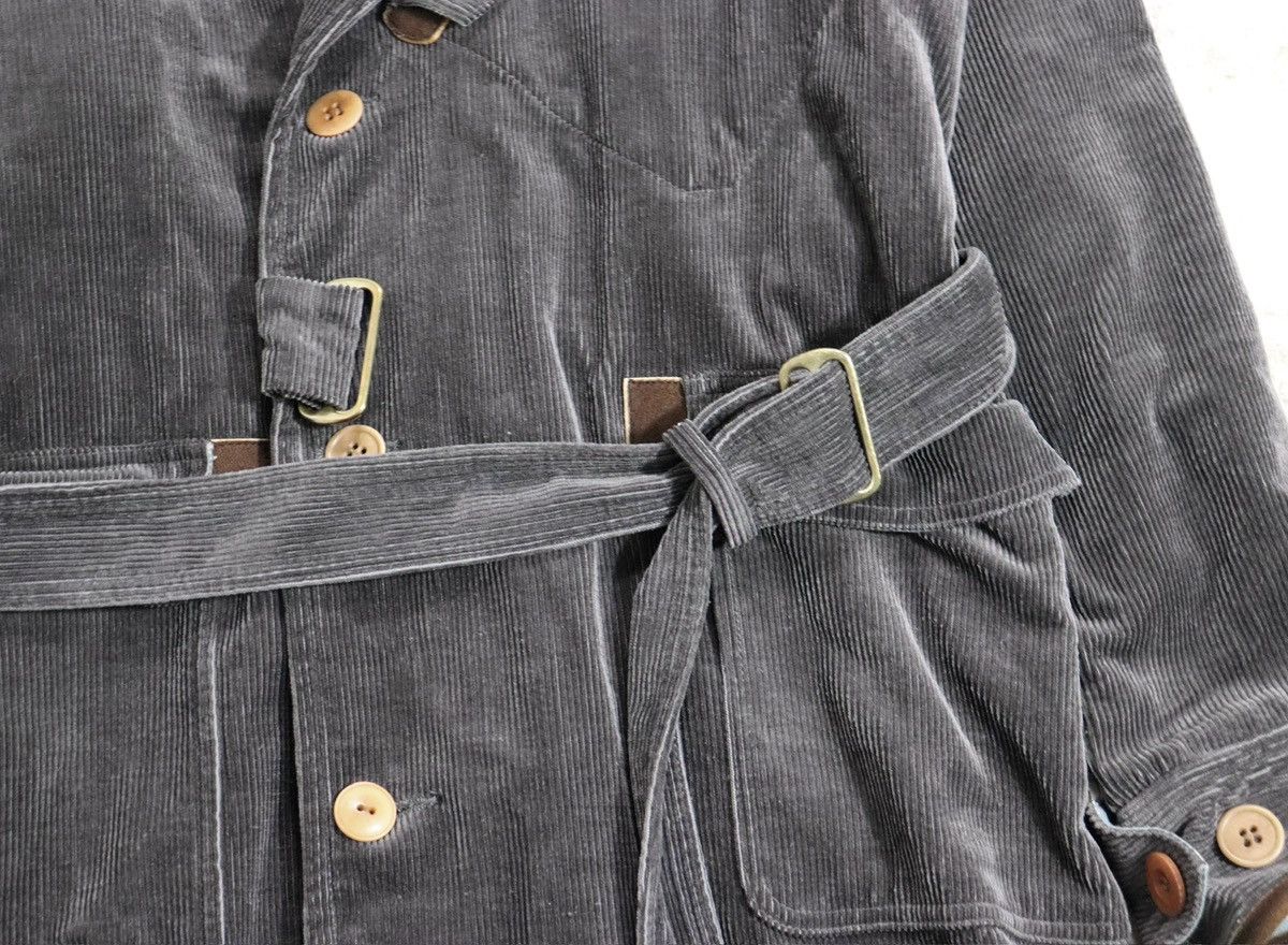 Visvim Visvim Hendee Trench Wale Corduroy Coat Size US M / EU 48-50 / 2 - 10 Thumbnail