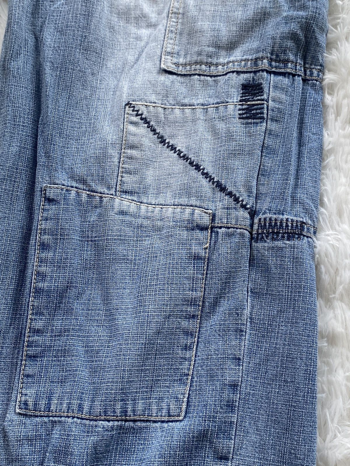 Vintage 90’s Skate Culture 🔥 Dig Deep🔥Cargo Baggy Jeans Size US 36 / EU 52 - 12 Thumbnail