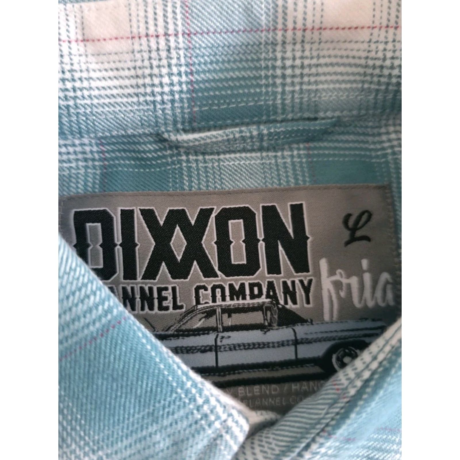 Dixxon Flannel Company Fria Men's Multicolor Plaid Snap Shirt Ls Sz L Button-Up (Regular Fit)