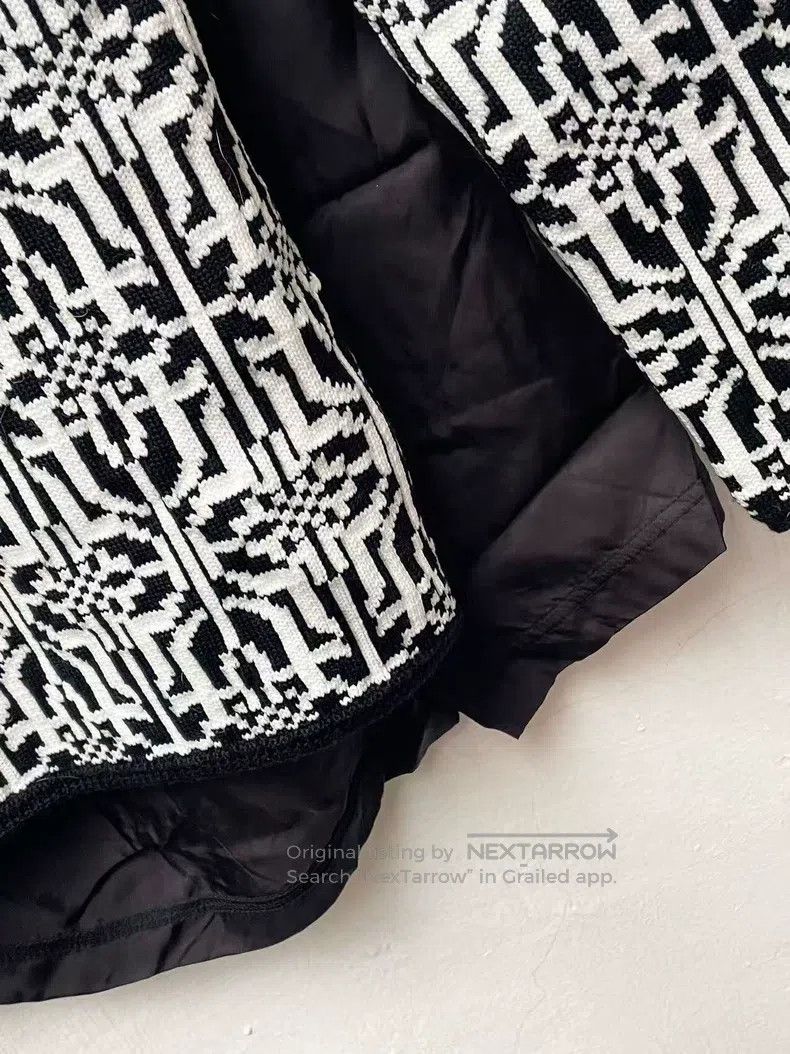 Comme des Garcons Comme Des Garcons Snowflake Patchwork Sweater Size S / US 4 / IT 40 - 6 Thumbnail