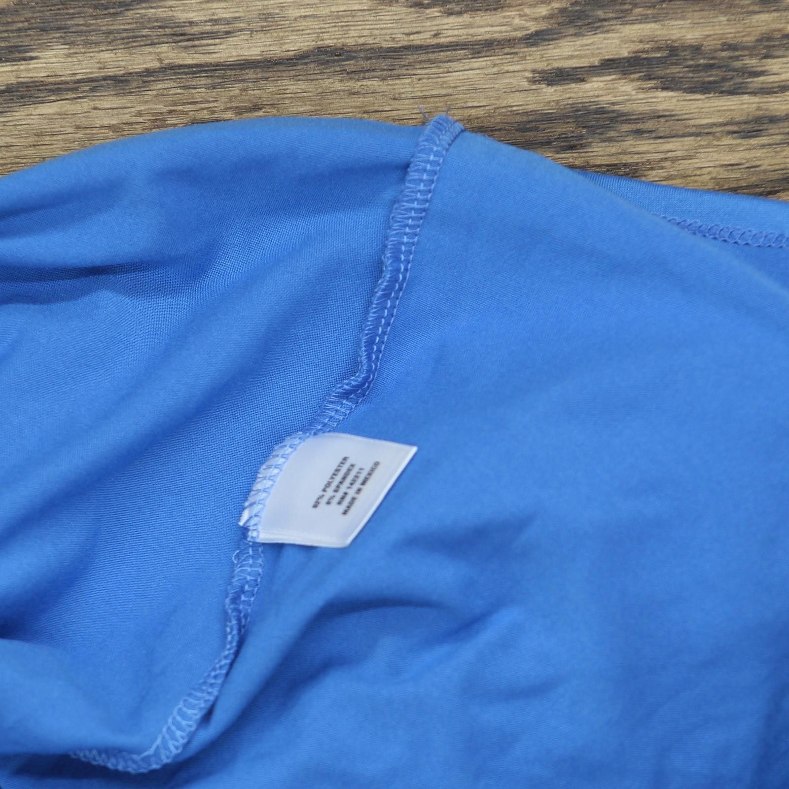 Other Nwt 24seven Comfort Apparel Knit Faux Wrap Dress Blue M Size M / US 6-8 / IT 42-44 - 4 Thumbnail