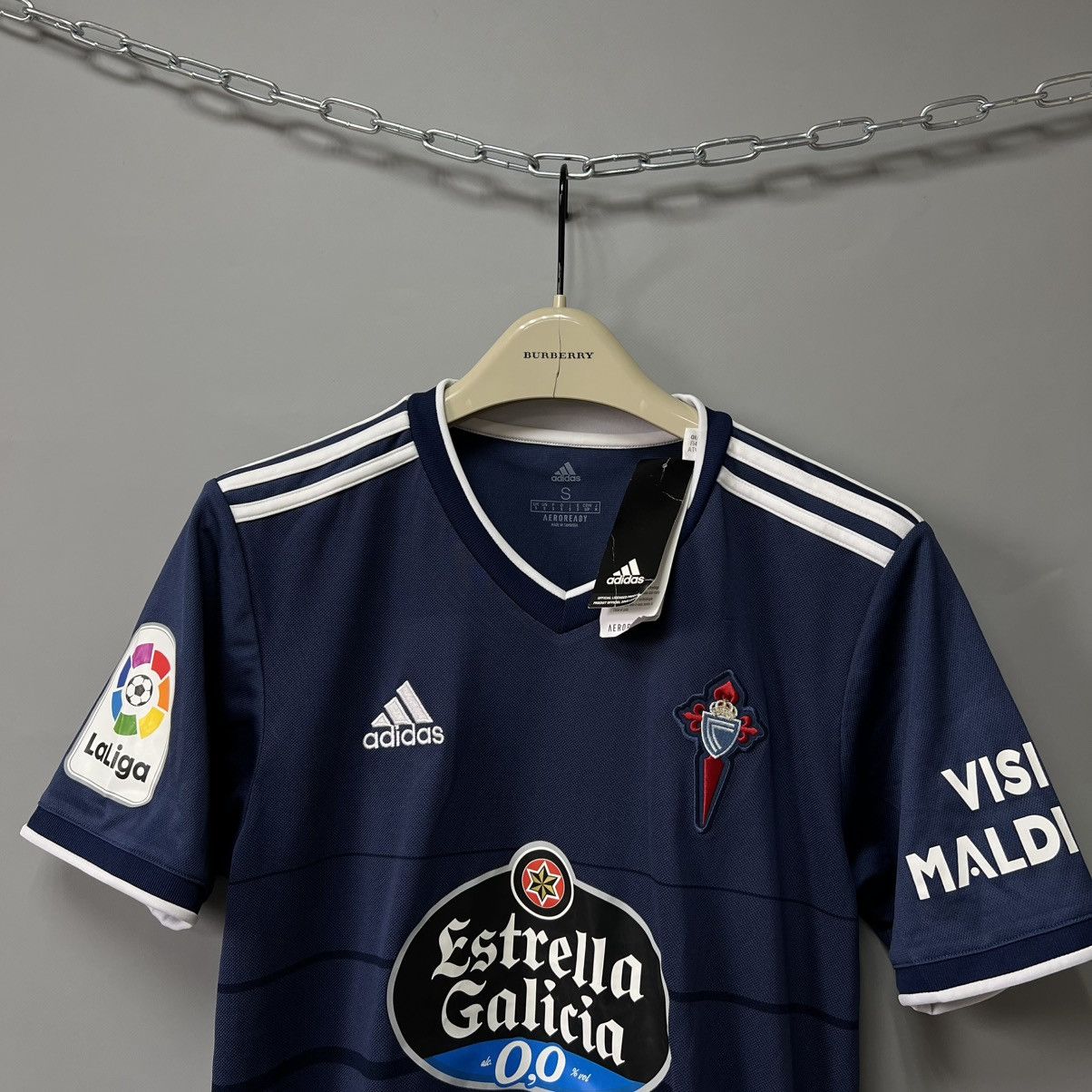 Adidas Adidas Celta Vigo Away Jersey Shirt 2020 LA Liga NEW Size US S / EU 44-46 / 1 - 3 Thumbnail