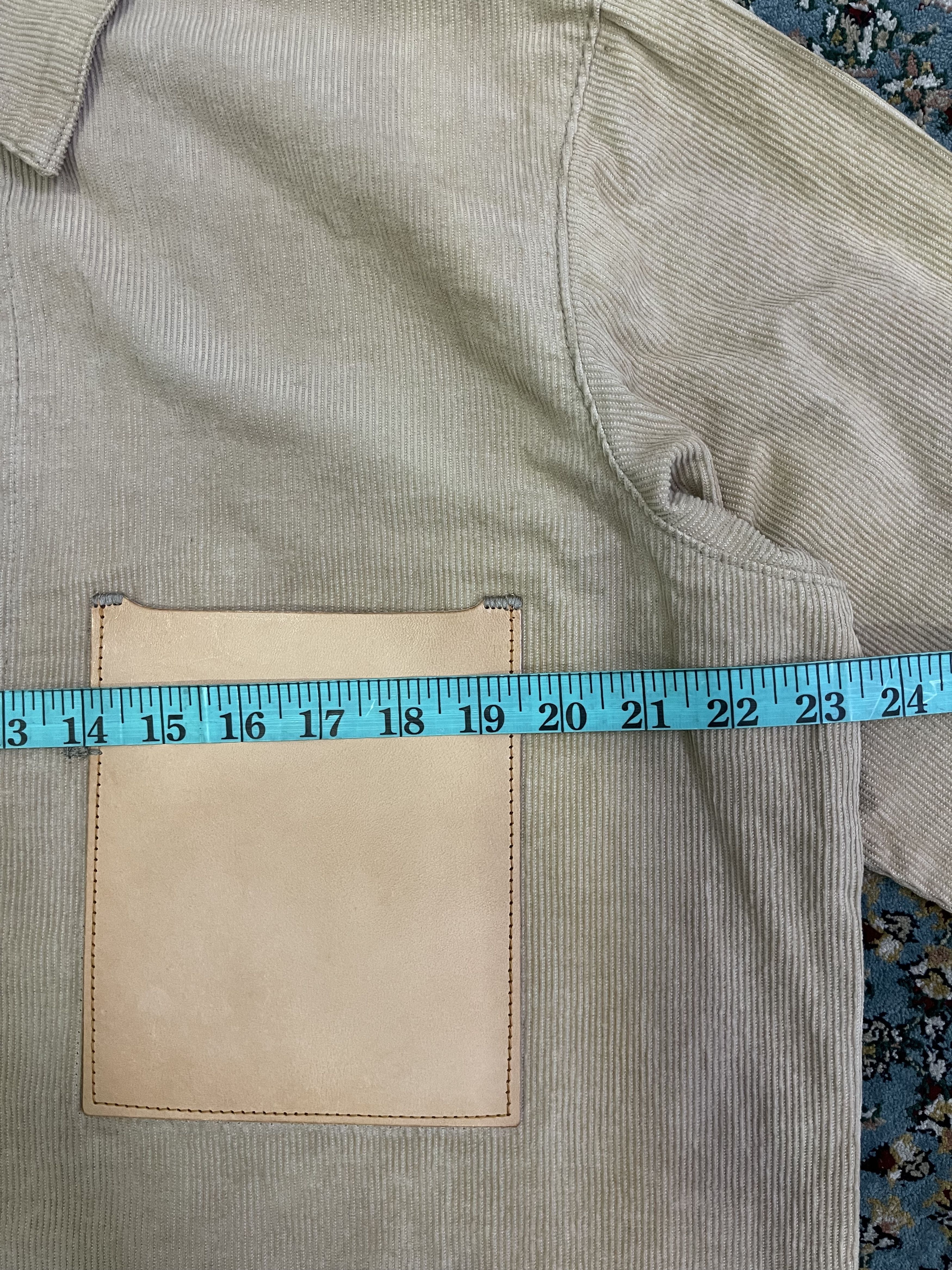 45rpm Long Sleeve Quodroy Beige 45RPM Single Button Leather Pocket Size US XL / EU 56 / 4 - 7 Thumbnail