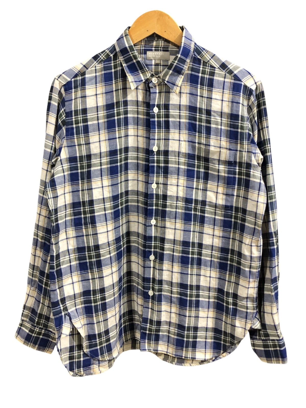 Margaret Howell Margarett Howell Checkered Flannel Button Up L/S Shirt Size US M / EU 48-50 / 2 - 1 Thumbnail