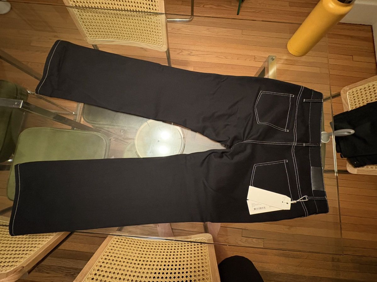 Dion Lee Dion Lee Flair Denim with white accent stitching Size US 35 - 2 Thumbnail