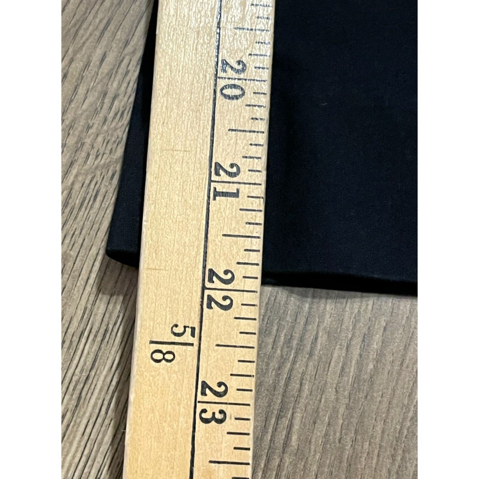 Vintage The Limited Pants Women's 8 Black Dress Pants Capris Exact Stretch Straight Inseam 22 in Regular Front Flat Stretch Size 30" / US 8 / IT 44 - 4 Thumbnail