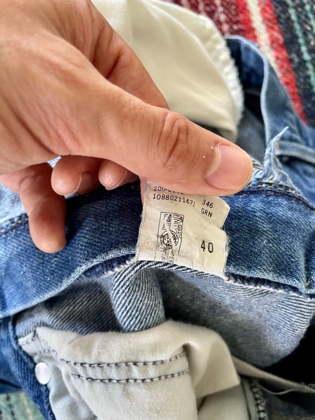 Lee 80s Lee Union Made Straight Leg Jeans 32x32 Size US 32 / EU 48 - 5 Thumbnail