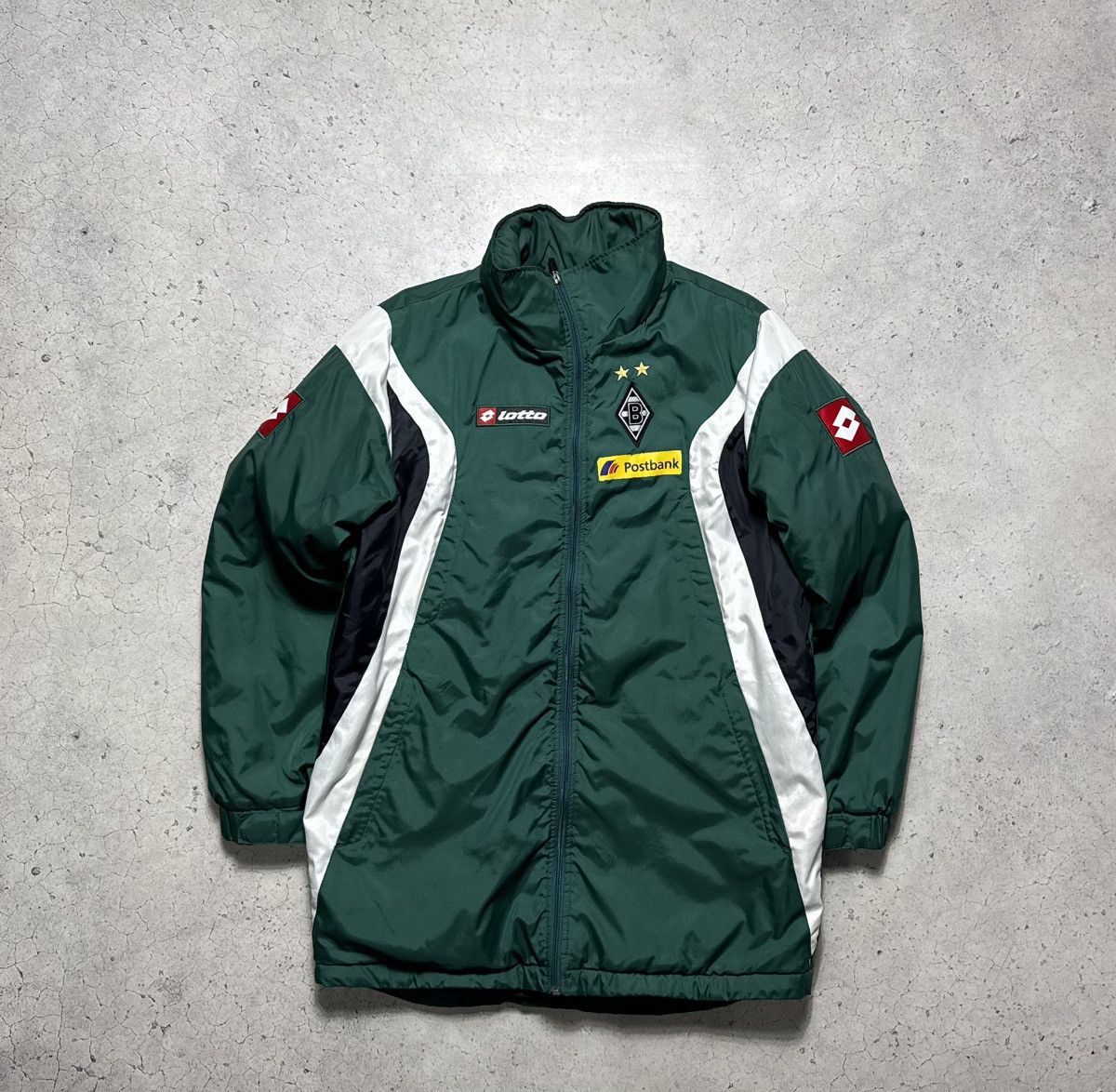 Lotto Sport Lotto FC Borussia Monchengladbach Vintage Football Jacket Size US M / EU 48-50 / 2 - 1 Thumbnail