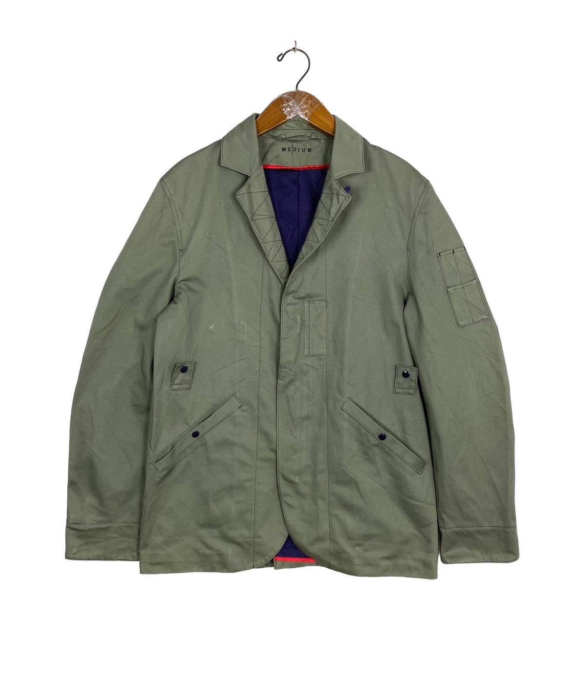 Levi's Rare‼️ Vintage Levi’s Red Tailored Military Jacket Size US M / EU 48-50 / 2 - 1 Thumbnail