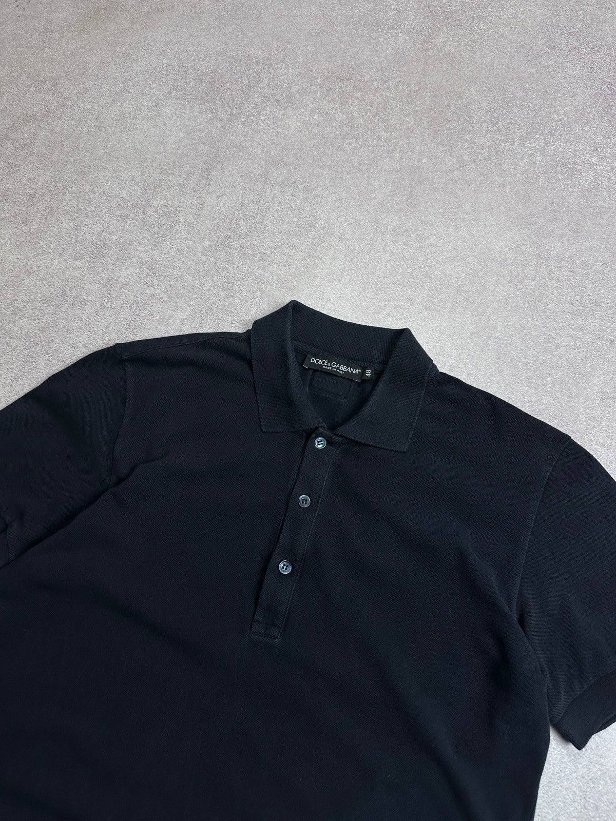 Dolce & Gabbana Vintage Dolce & Gabbana Metal Logo Polo Shirt Rare M Size US M / EU 48-50 / 2 - 2 Thumbnail