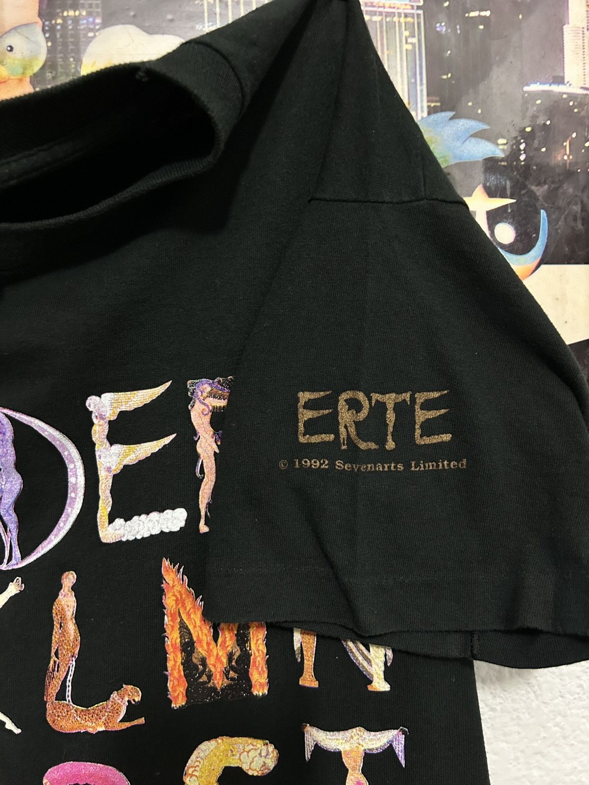 Arts & Science ERTE ALPHABET VINTAGE SHIRT 1992 Size US XL / EU 56 / 4 - 3 Thumbnail