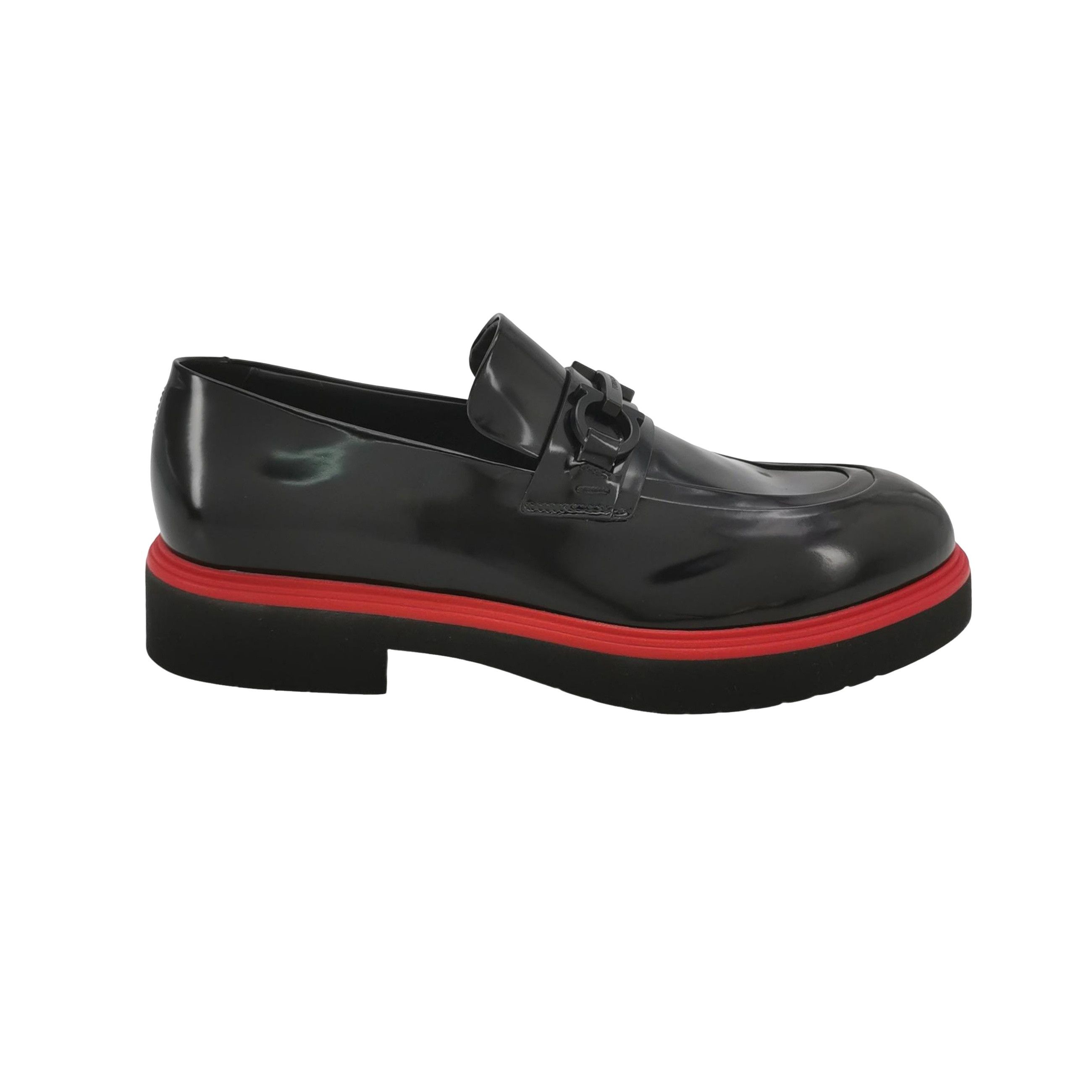 Salvatore Ferragamo Salvatore Ferragamo Gancini Patent Loafers IT 40.5 Size US 10.5 / IT 40.5 - 1 Thumbnail