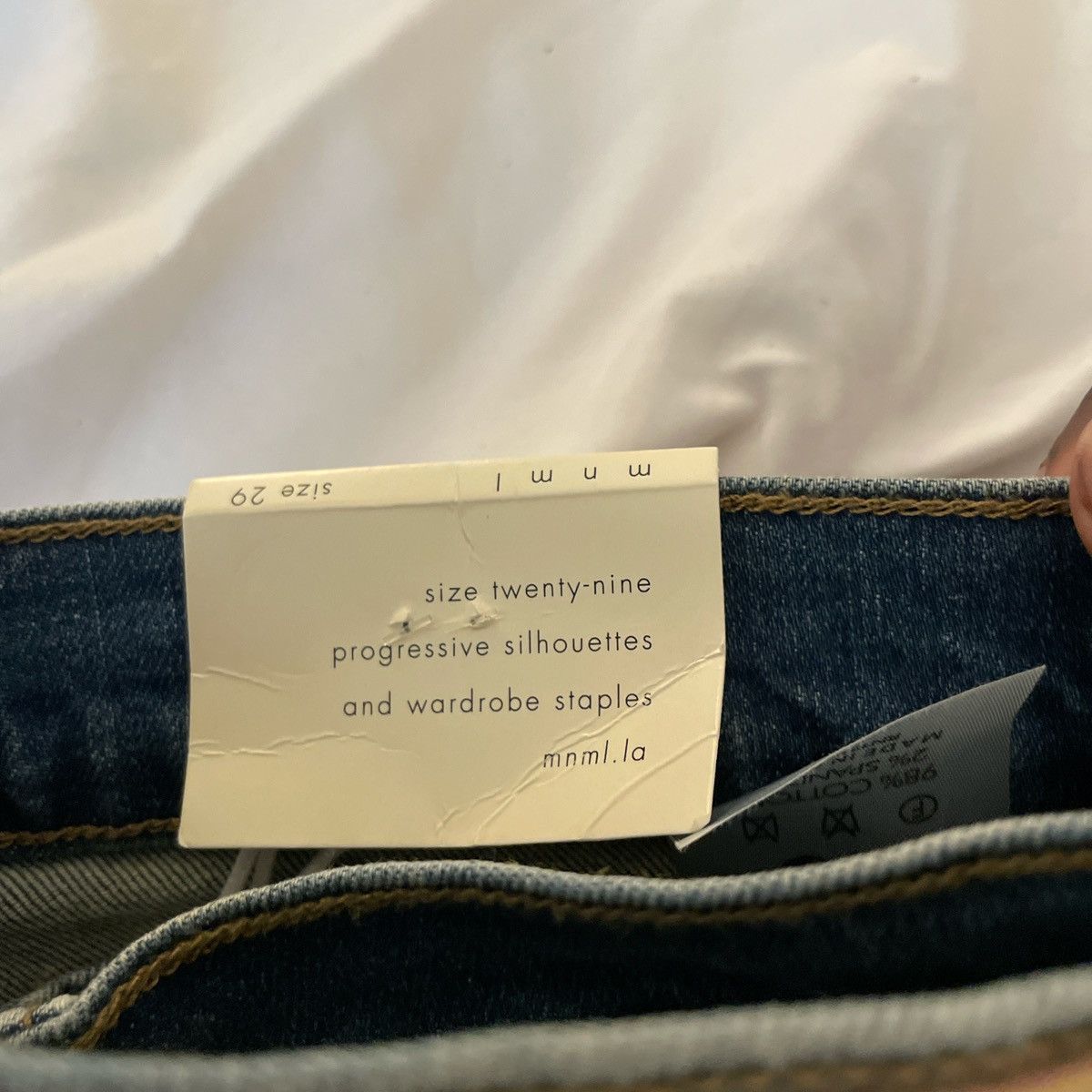 MNML X598 Pond Skinny Flare Denim Size US 29 - 7 Thumbnail