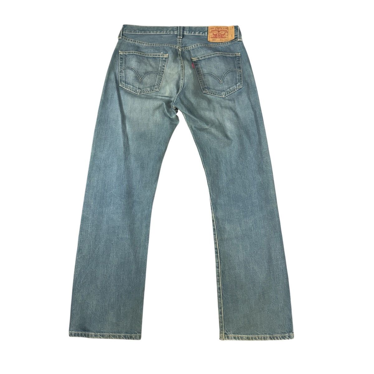 Engineered Garments × Levi's Vintage Levis 501 Straight Leg Button Fly Denim Size US 34 / EU 50 - 2 Thumbnail