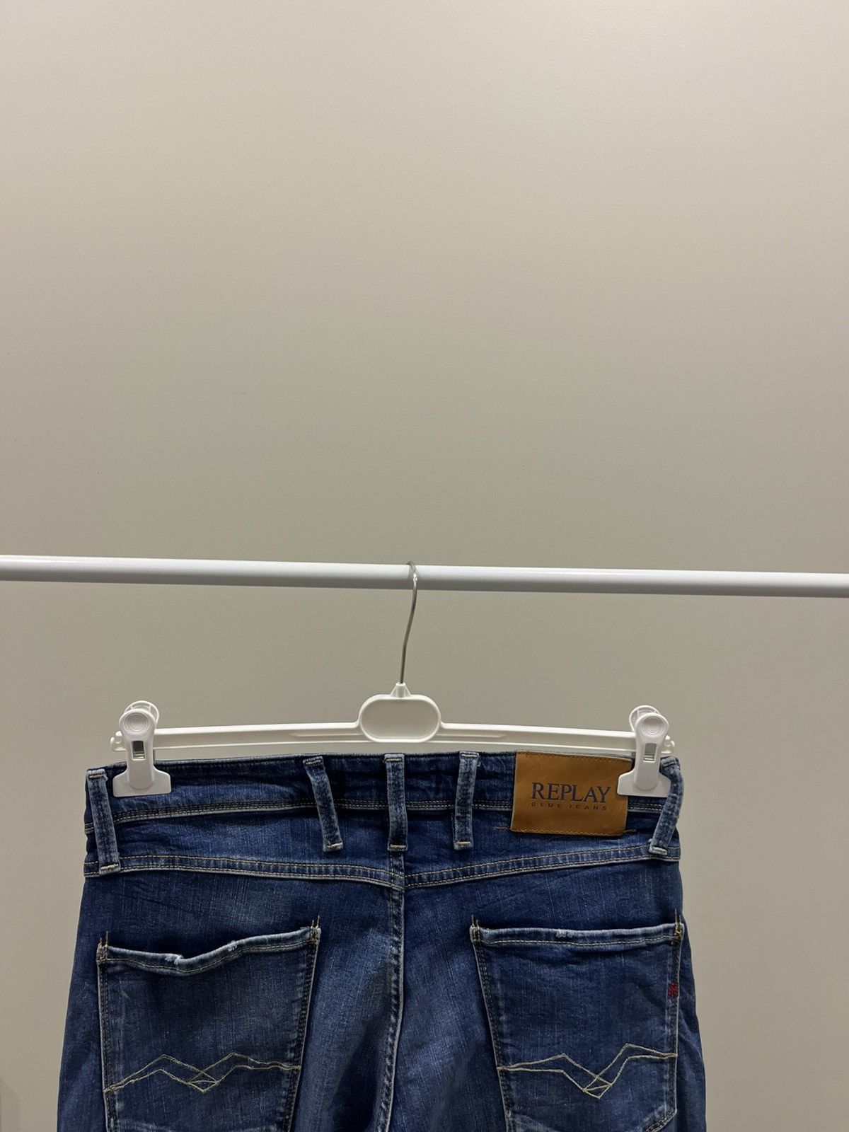 Replay Faded Blue Vintage Replay Jeans 32x32 Denim- JN3591 Size US 32 / EU 48 - 6 Thumbnail