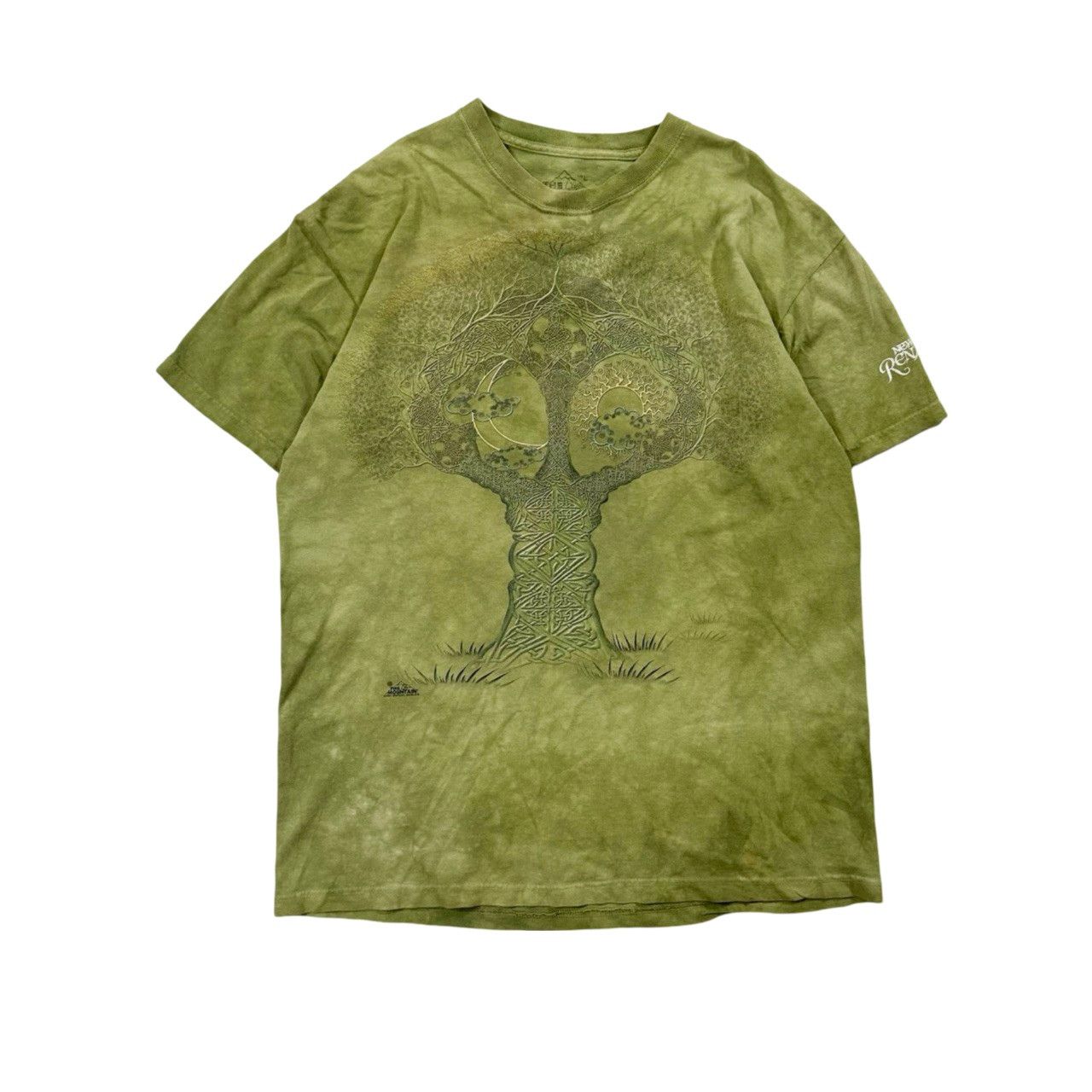 Vintage Vintage 00s The Mountain Gaelic Graphic T Shirt Size US XL / EU 56 / 4 - 1 Thumbnail