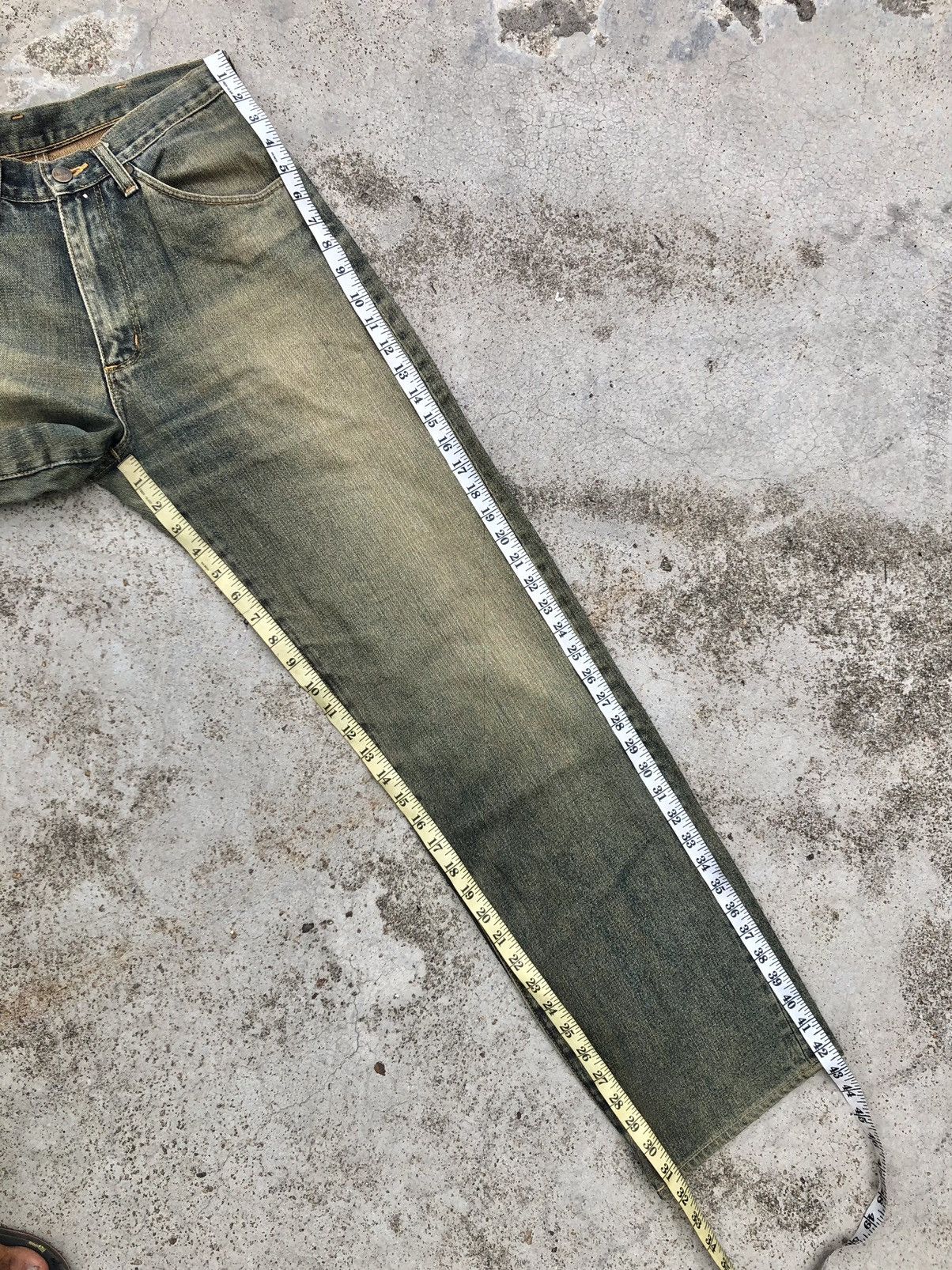 Vintage RUSTY VINTAGE BLUE BELL DENIM BY WRANGLER Size US 29 - 7 Thumbnail