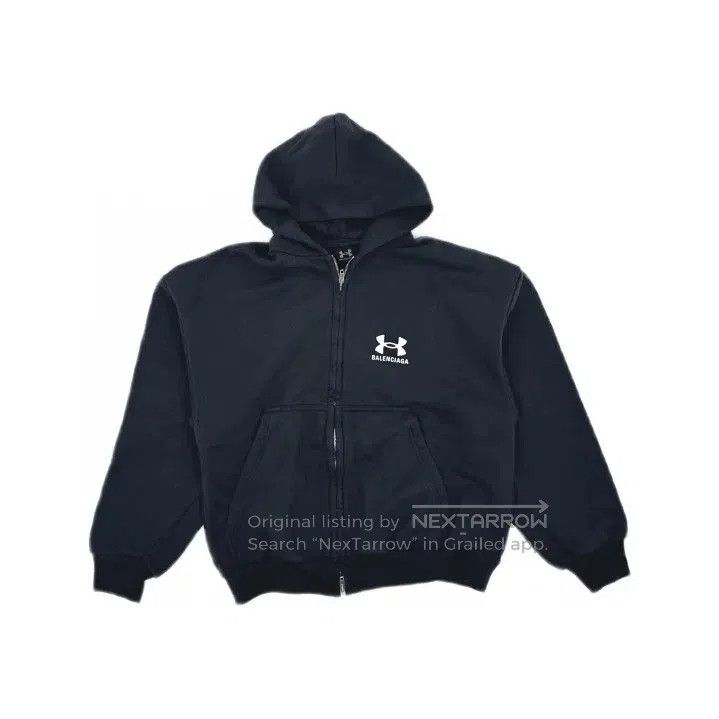 Balenciaga Balenciaga x Under Armour Black Zip-Up Hoodie. Size US XXS / EU 40 - 2 Thumbnail