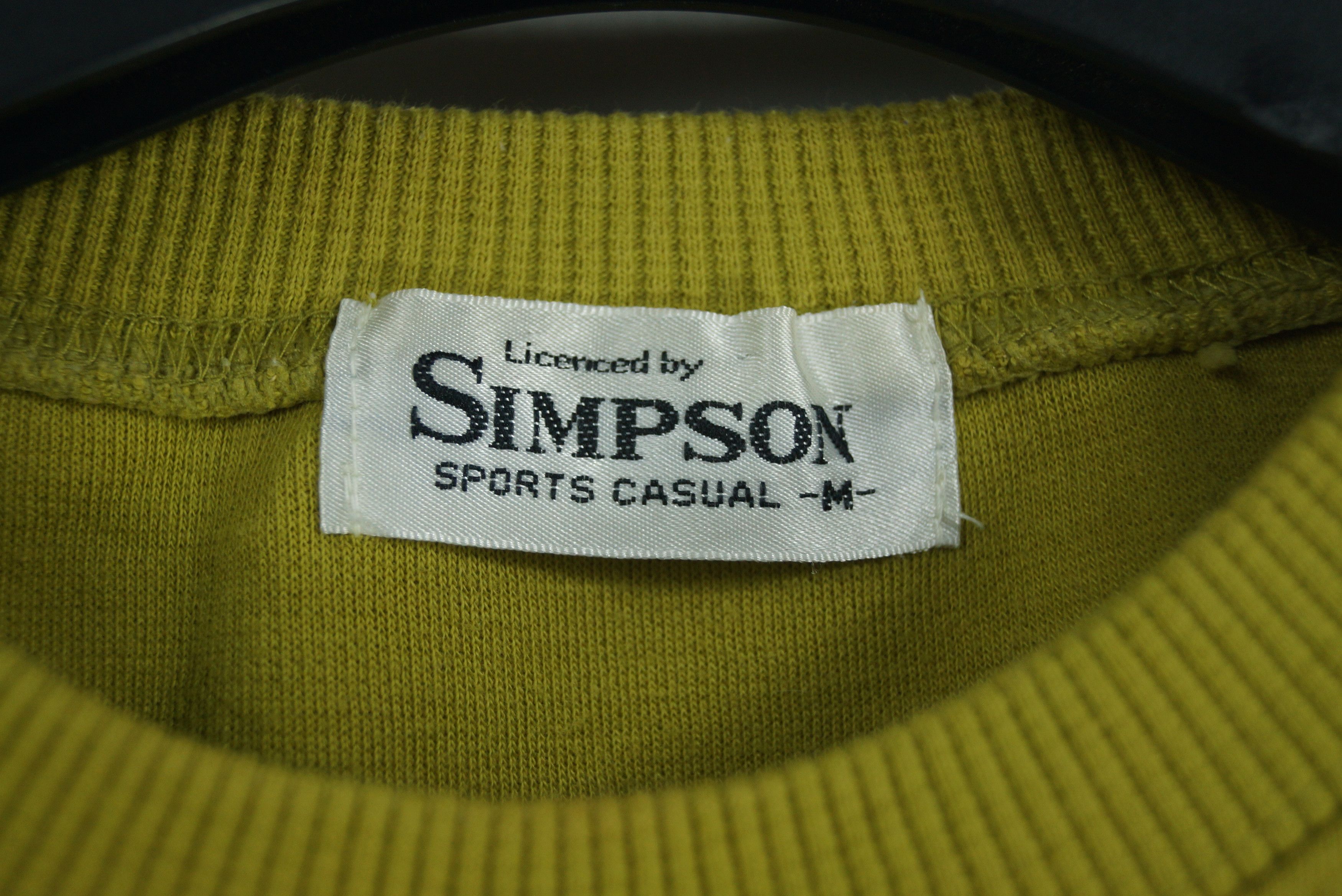 The Simpsons × Vintage Vintage Simpson sport Casual Sweasthirt Nice Design Size US M / EU 48-50 / 2 - 3 Thumbnail