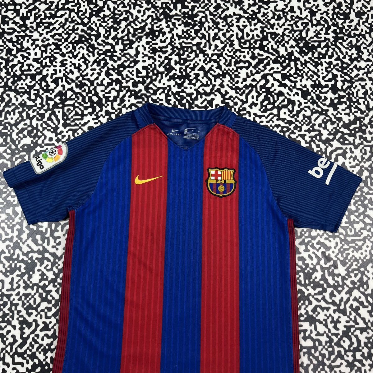 Nike Nike Barcelona Soccer Football Jersey Blokecore Retro Style Size XS / US 0-2 / IT 36-38 - 9 Thumbnail