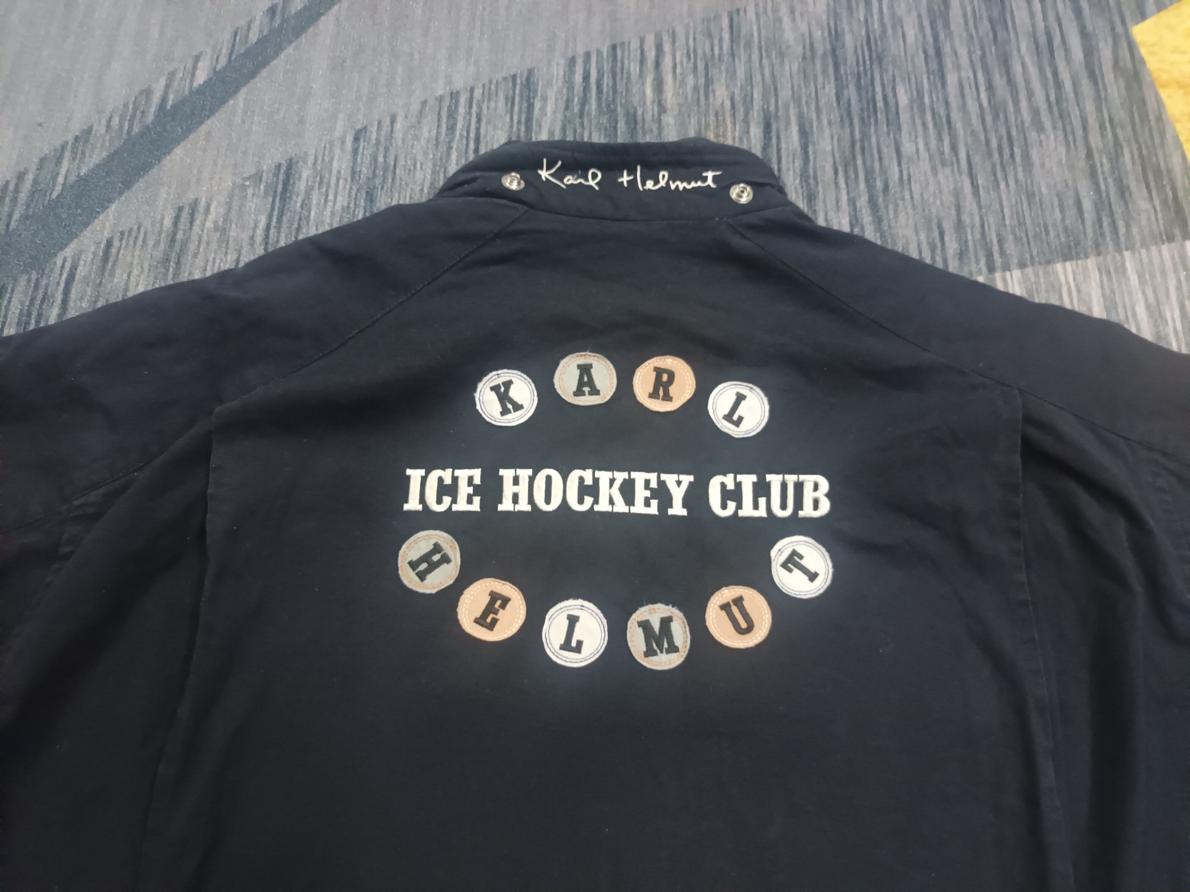 Karl Helmut 🔥 KARL HELMUT ICE HOCKEY CLUB JACKET 🔥 Size US XXL / EU 58 / 5 - 9 Thumbnail